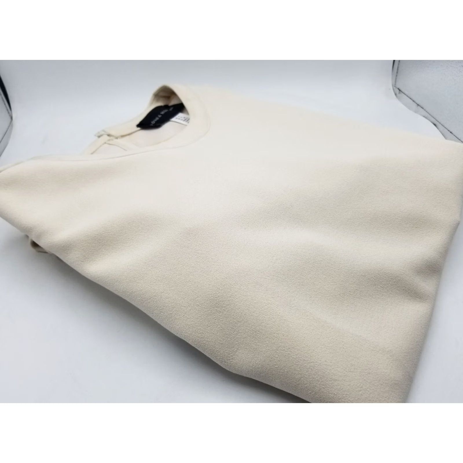 Donna Morgan Donna Morgan Sheath Dress Beige 4 Light Stretch Bell Sleeve Knee Length Regular Women Vintage No Size S / US 4 / IT 40 - 7 Thumbnail