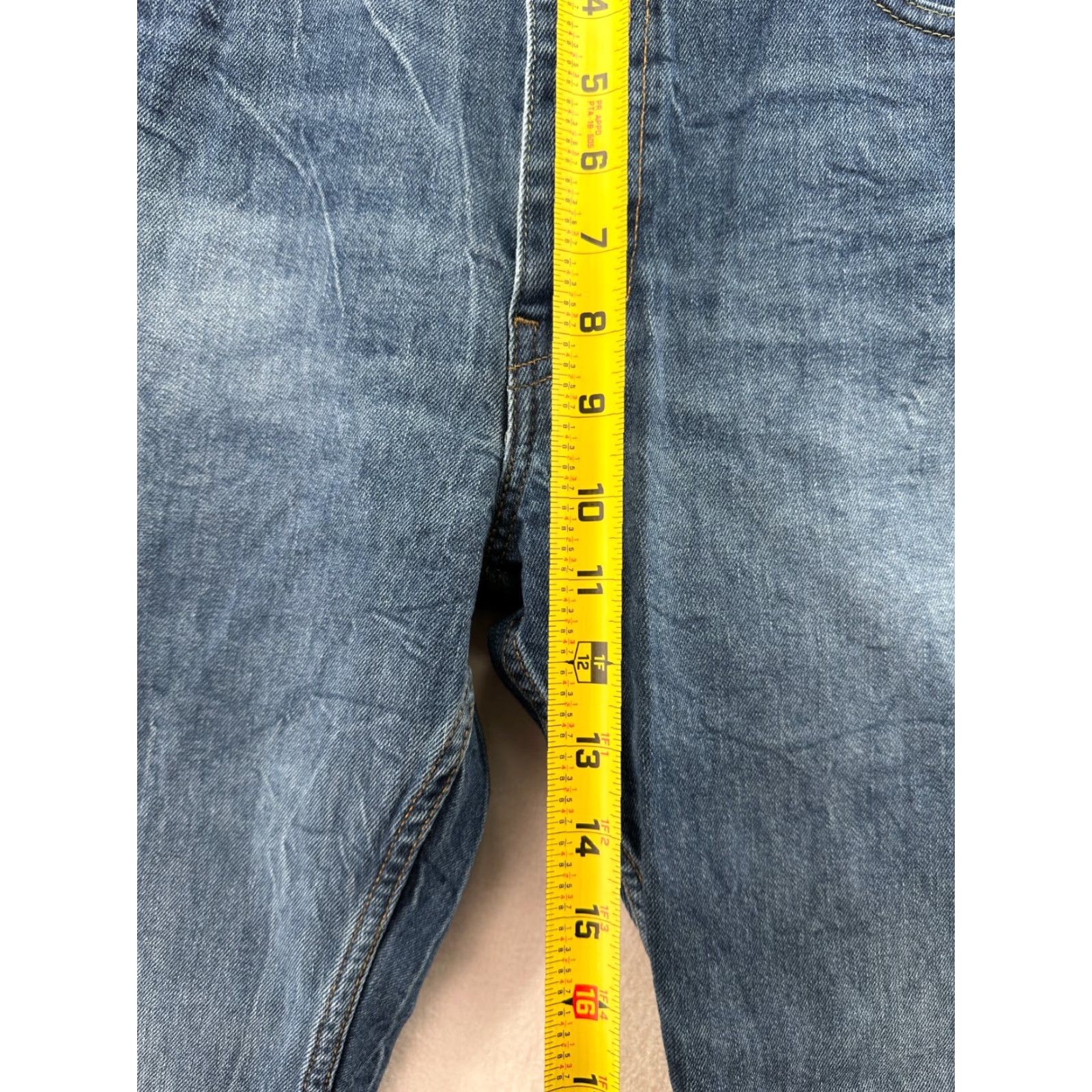 Levi's Levis Jeans 36x32 Mens Blue 527 Straight American Western Dark Wash Faded Denim Size US 36 / EU 52 - 7 Thumbnail
