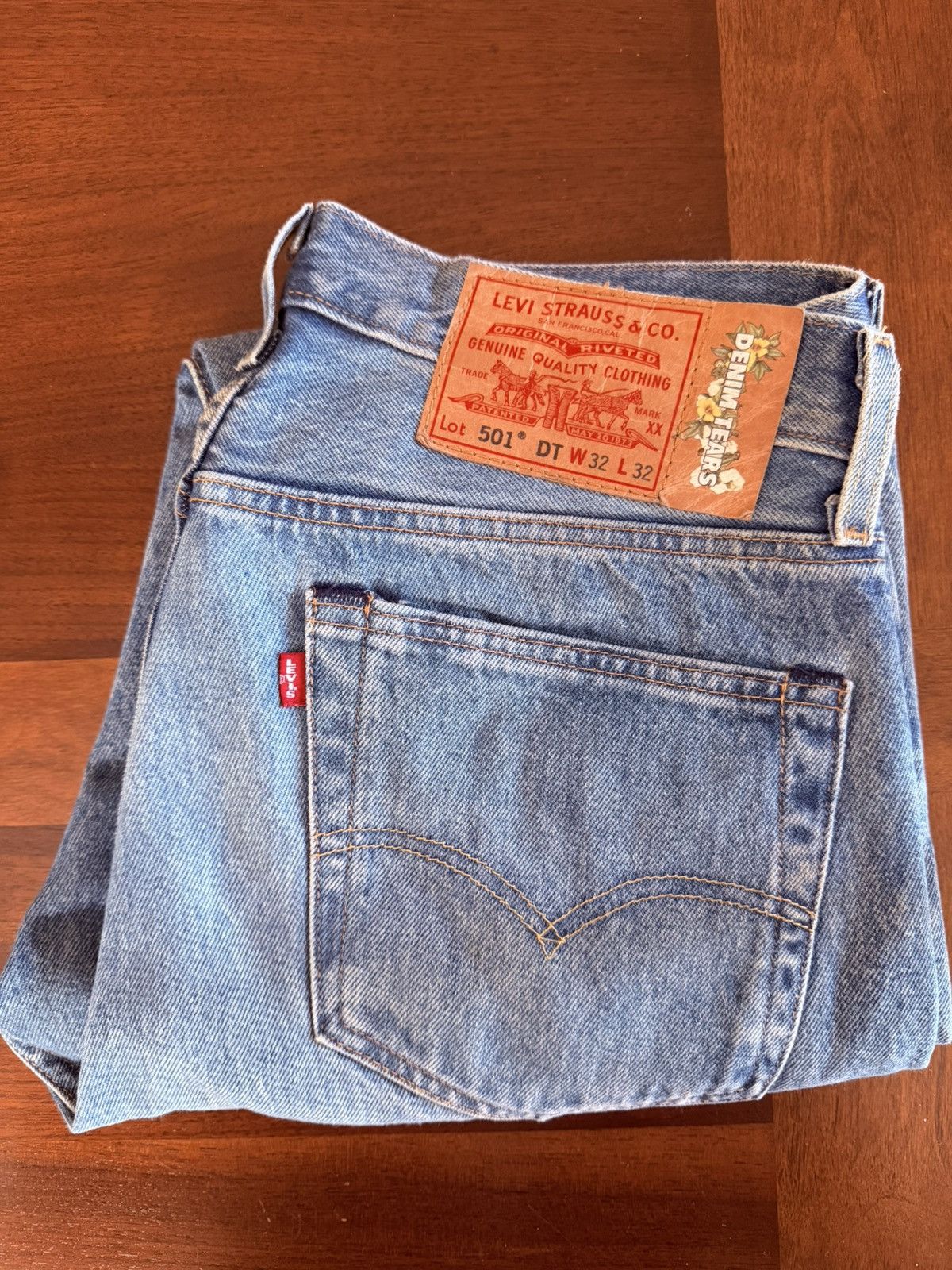 DENIM TEARS × Levi's Denim Tears x Levi’s 501 Size US 32 / EU 48 - 1 Thumbnail