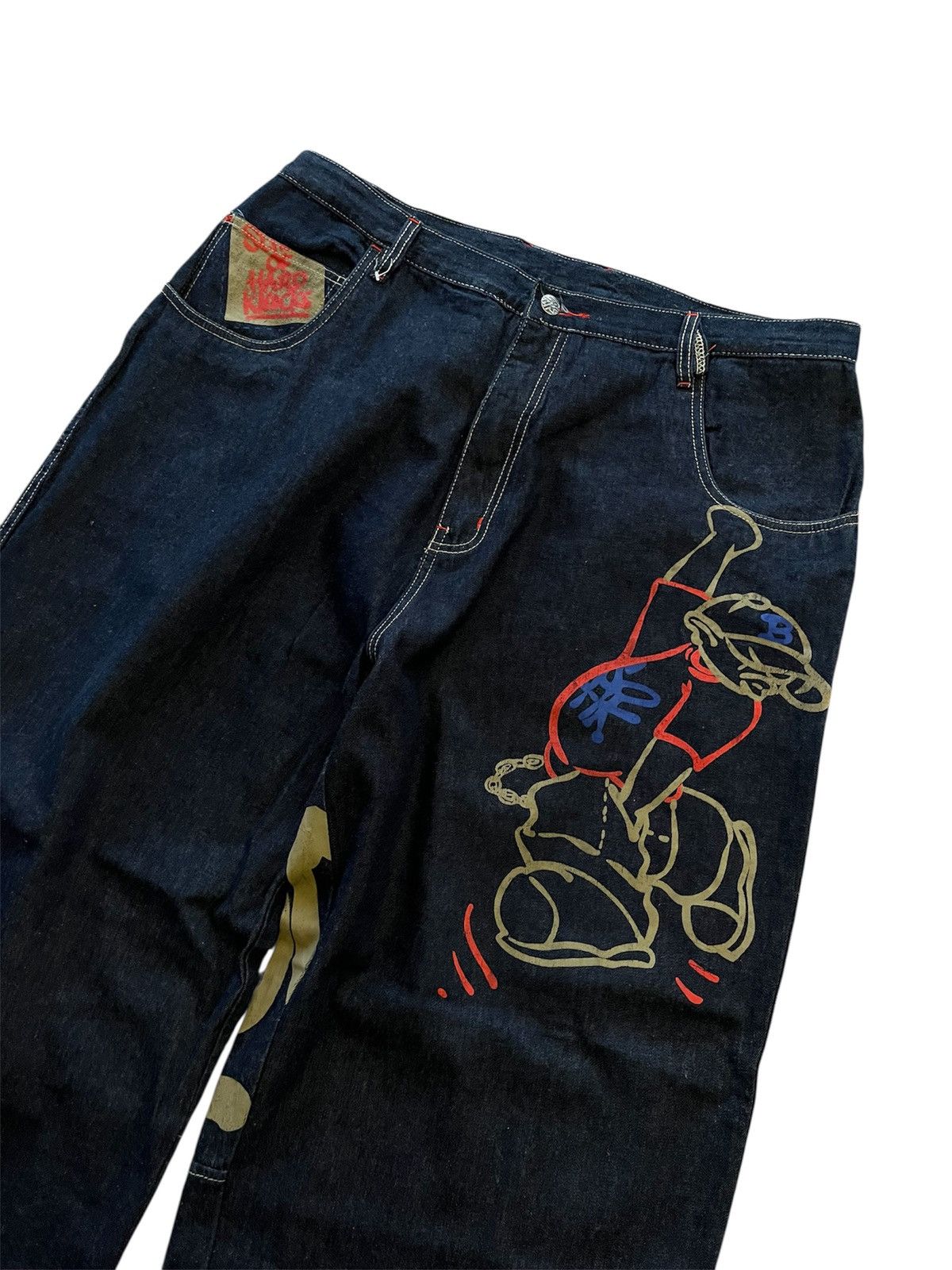 Other Vintage Y2K School Of Hard Knocks SOHK Size US 39 - 4 Thumbnail