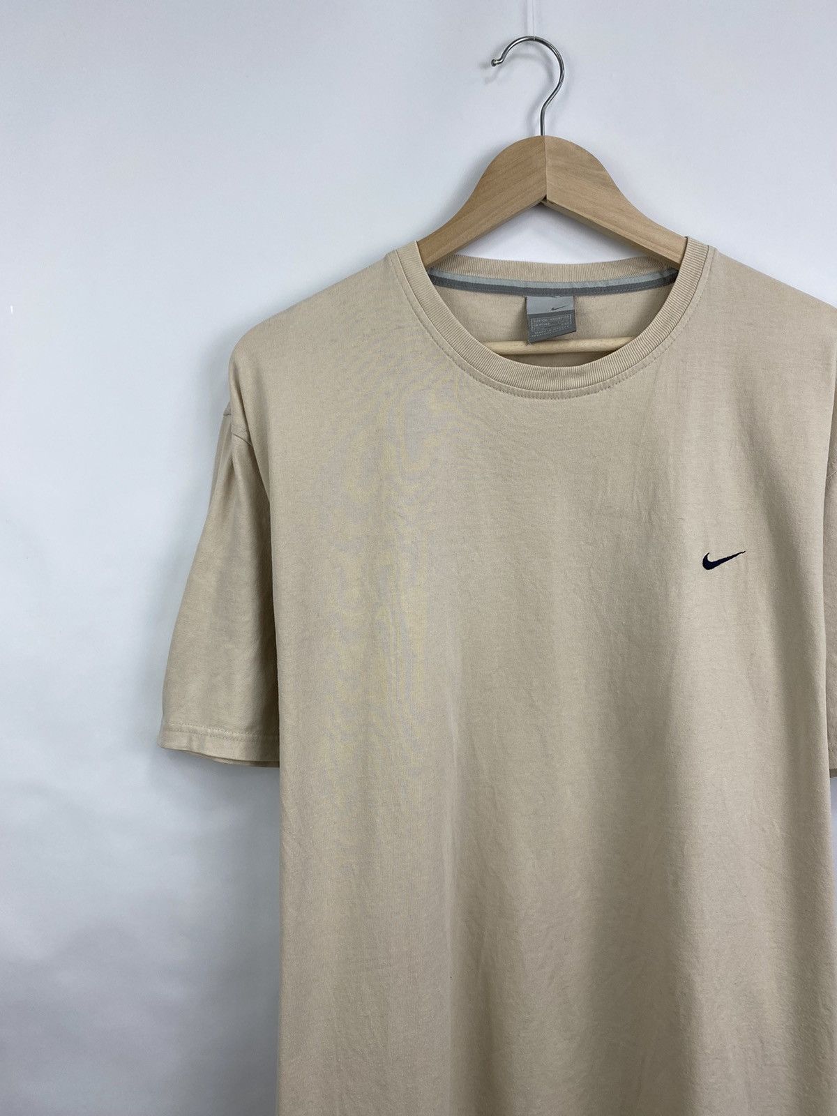 Nike × Vintage 🇺🇸 Vintage 90s Nike Swoosh Retro T-Shirt Rare Hype Y2K Size US XXL / EU 58 / 5 - 2 Thumbnail