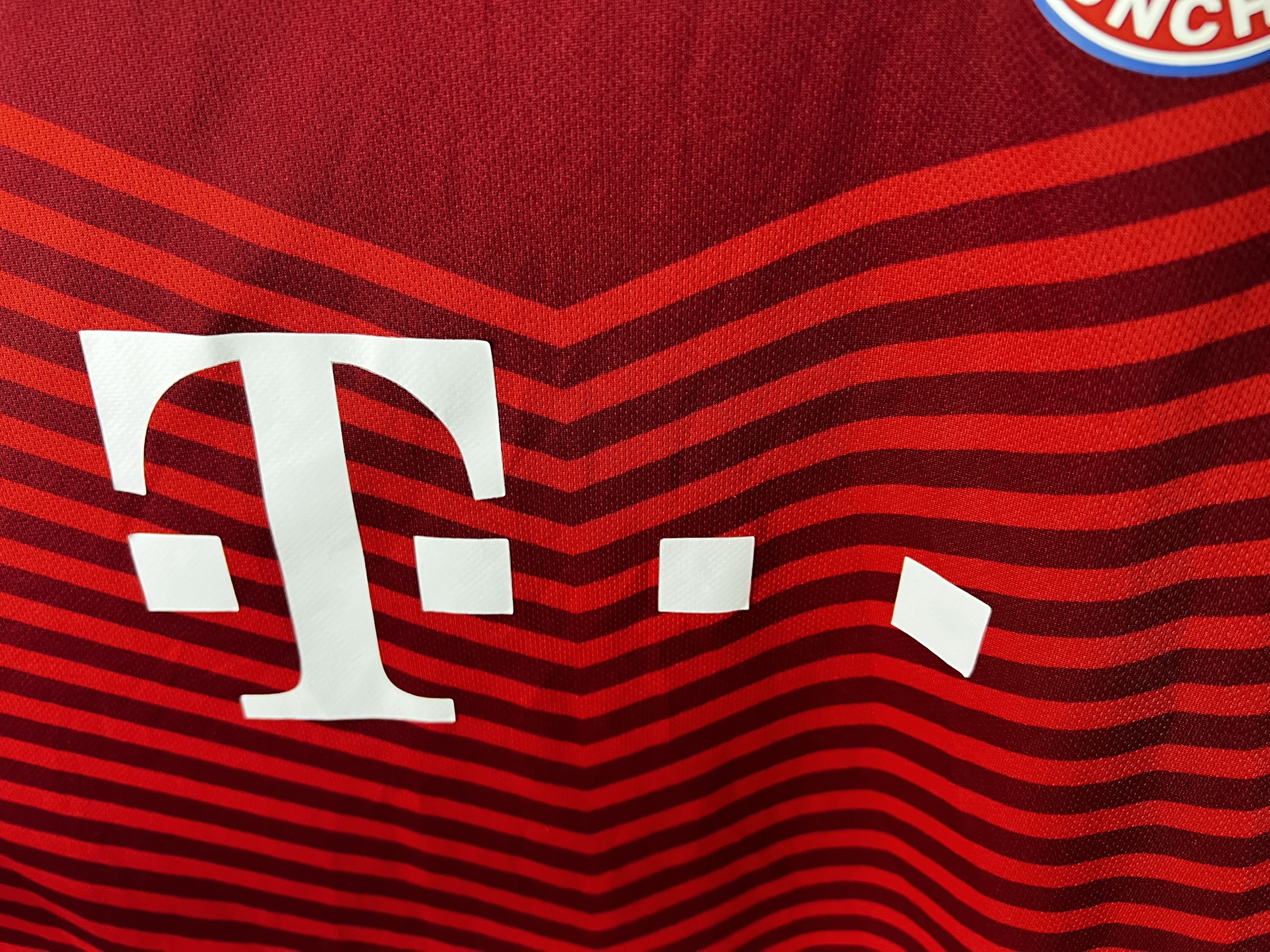 Adidas BAYERN MUNICH 2021 2022 HOME FOOTBALL SHIRT SOCCER JERSEY Size US L / EU 52-54 / 3 - 6 Thumbnail
