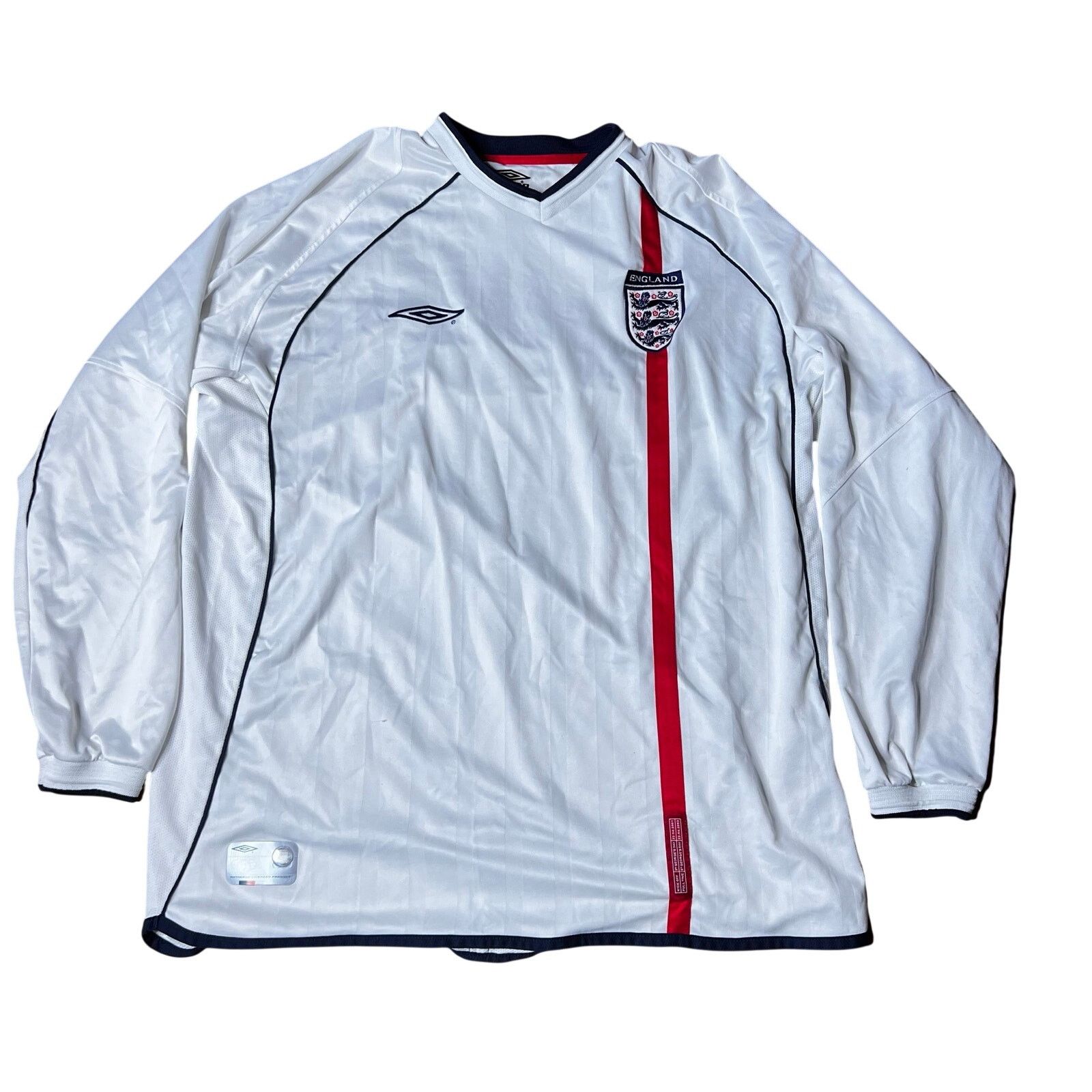 Vintage England Umbro 2002 World Cup Jersey XL