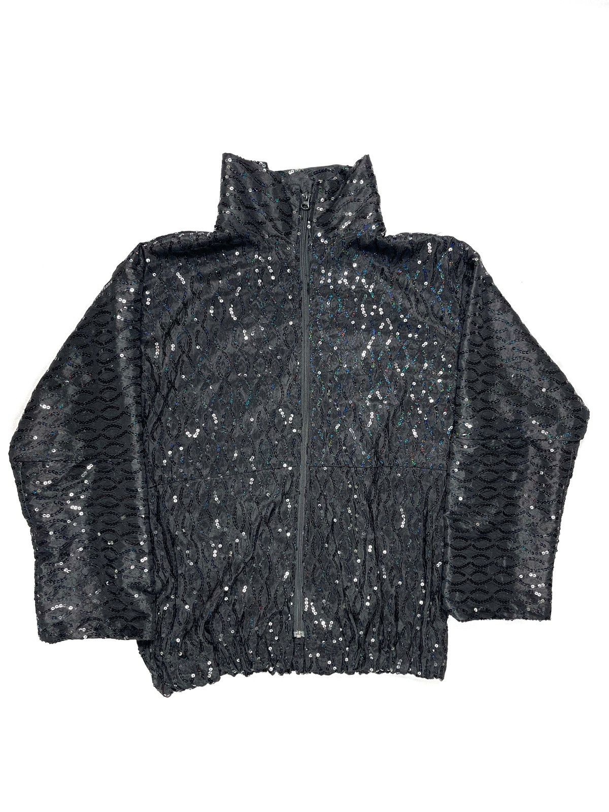 Chorley × Handmade Chorley Oversized AW Sequin Track Jacket Size US L / EU 52-54 / 3 - 4 Thumbnail
