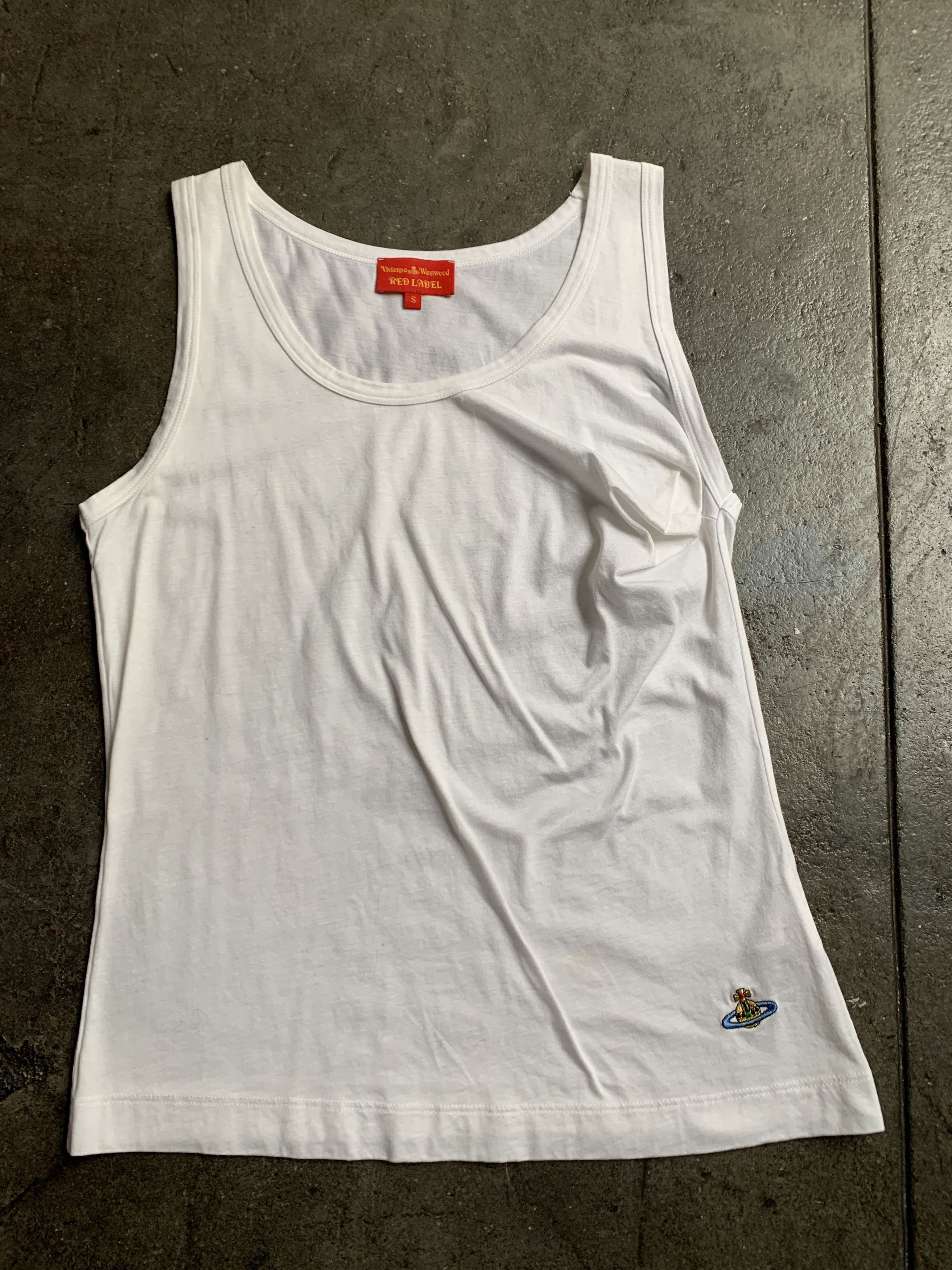 Vivienne Westwood 2011 Brand New Red Label Tank top w/ Extra Fabric Size S / US 4 / IT 40 - 1 Thumbnail