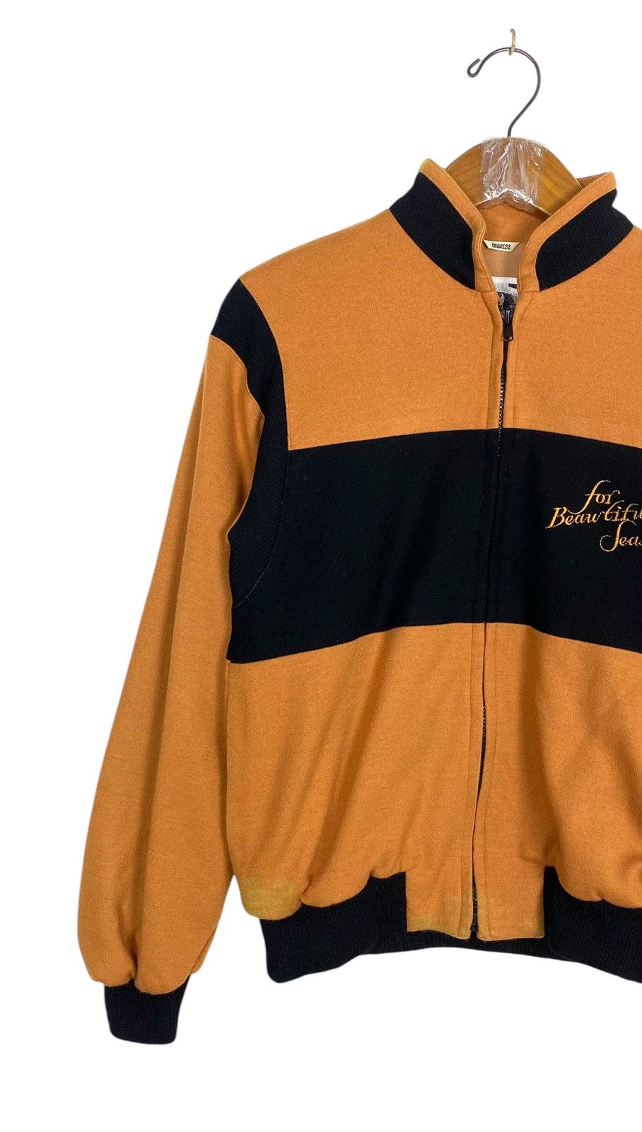 Japanese Brand Rare‼️ Sun Rose Zipper Sweatshirt Size S / US 4 / IT 40 - 2 Thumbnail