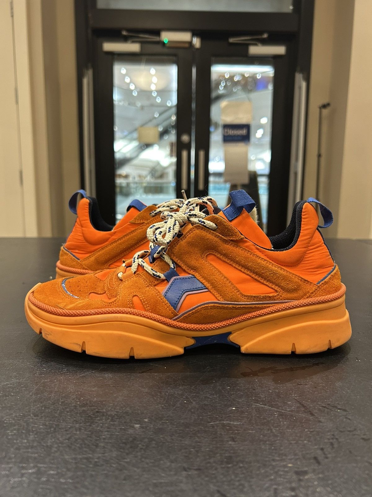Isabel Marant Isabel Marant Kindsay Sneaker - Orange Blue Size US 8 / EU 41 - 1 Thumbnail