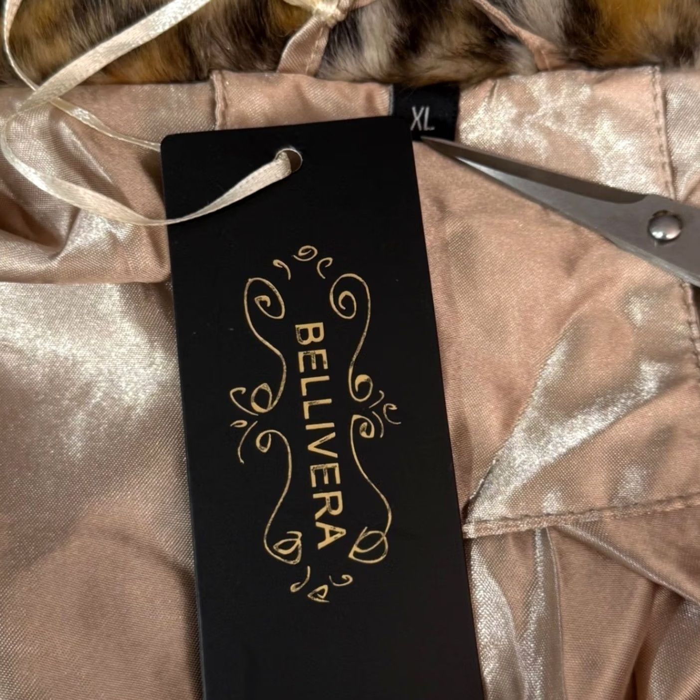 Vintage Bellivera Women XL Faux Fur Coat Leopard Print Snap Closure Overcoat Winter Size XL / US 12-14 / IT 48-50 - 5 Thumbnail
