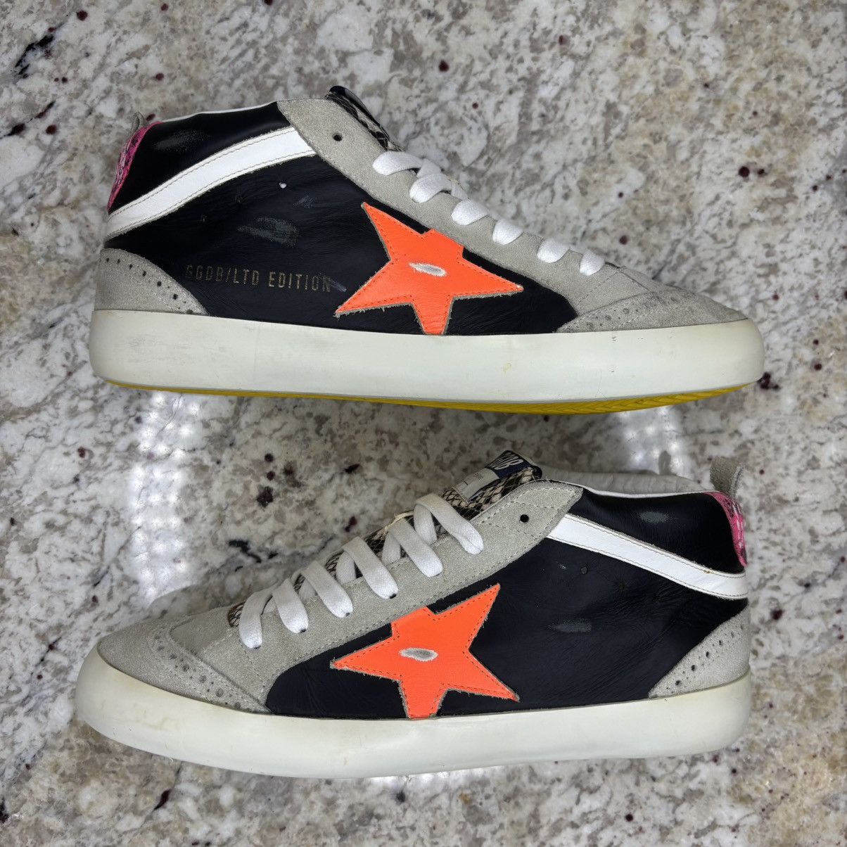 Golden Goose Size 41 Golden Goose Mid Star Multicolor Python CLEAN No Box Size US 11 / IT 41 - 2 Thumbnail