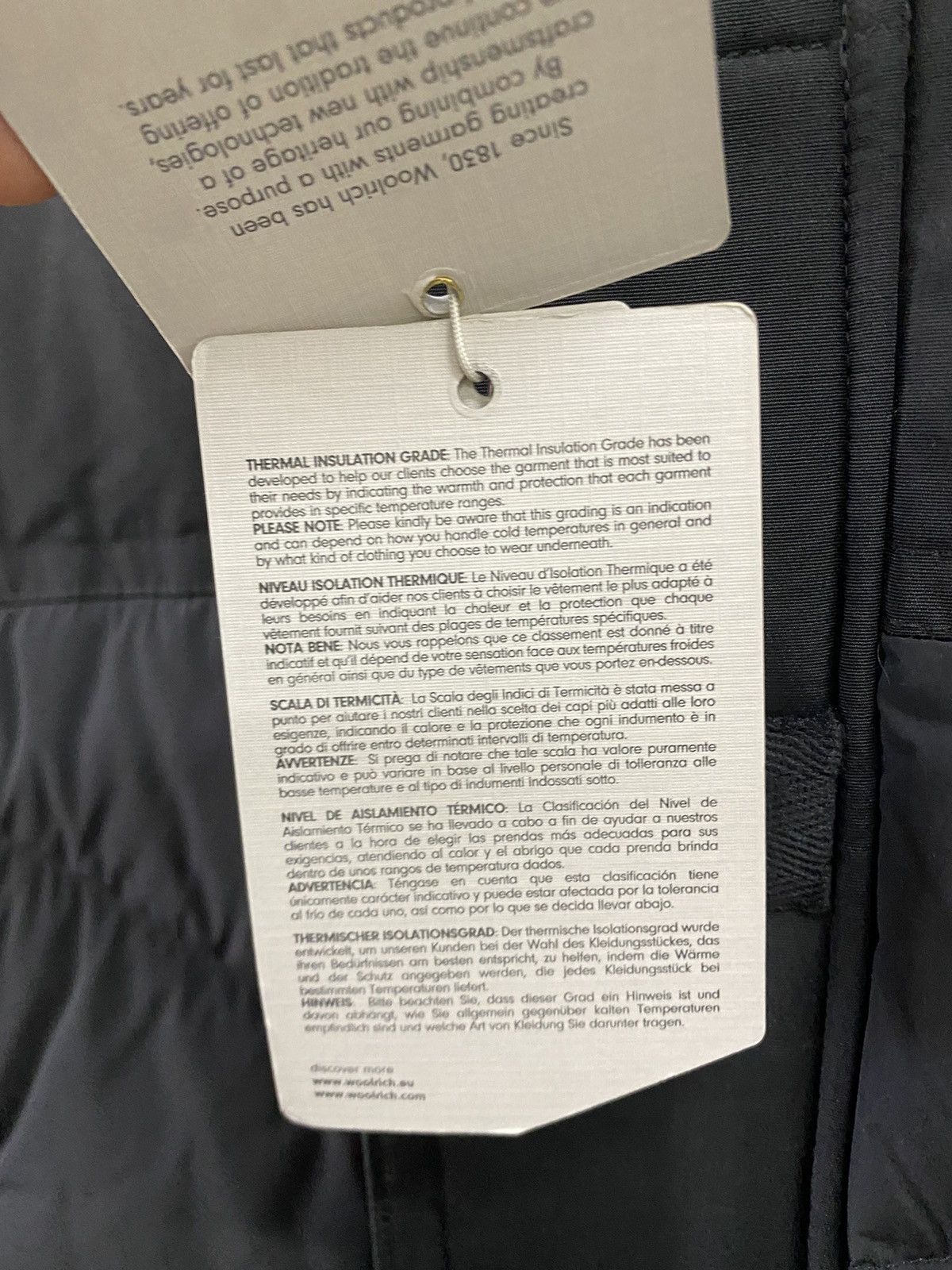 Other Woolrich Arctic Logo Parka Jacket, L, black, new with tags Size US L / EU 52-54 / 3 - 7 Thumbnail