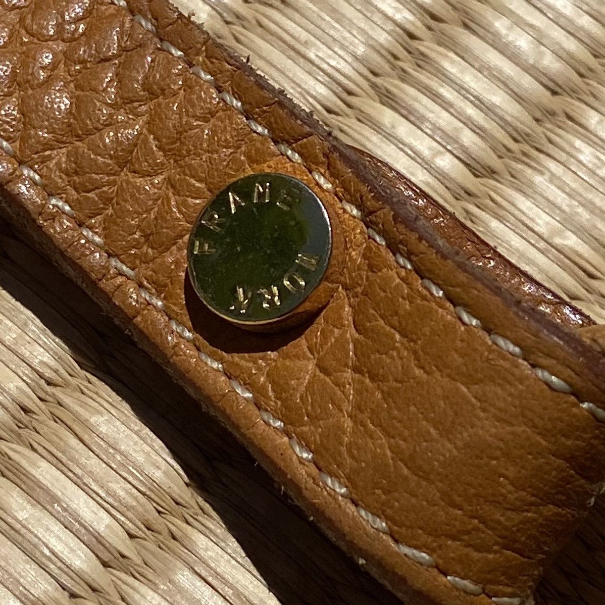 Japanese Brand × Kapital × Vintage Framework Brown Tumbled Leather Saddlebag Boho MADE IN JAPAN Size ONE SIZE - 9 Thumbnail