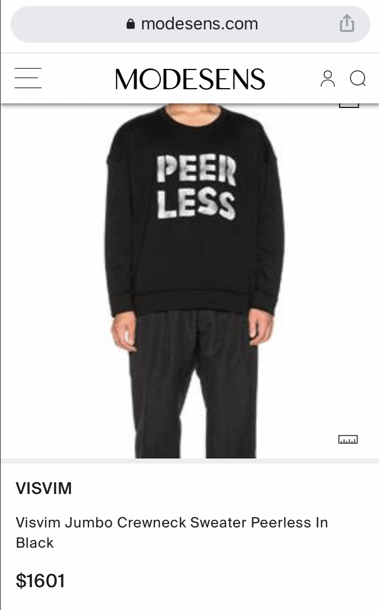 Visvim VISVIM Jumbo Crewneck Sweater Wool Peerless Painted Knit Size US L / EU 52-54 / 3 - 14 Thumbnail