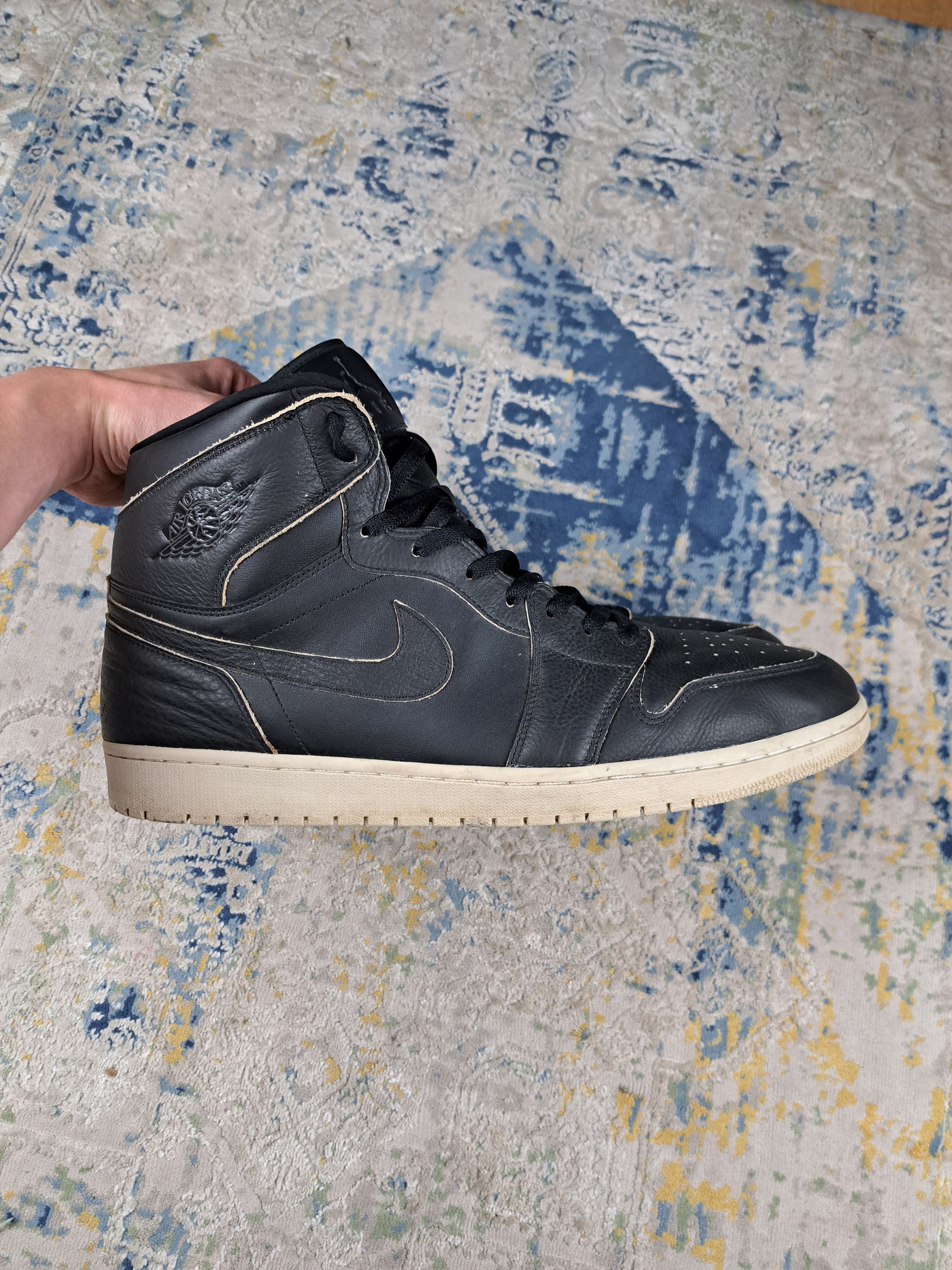 Jordan Brand ❗️17 US❗️Nike Air Jordan High Black Desert Sand Big Size Size US 15 / EU 48 - 2 Thumbnail
