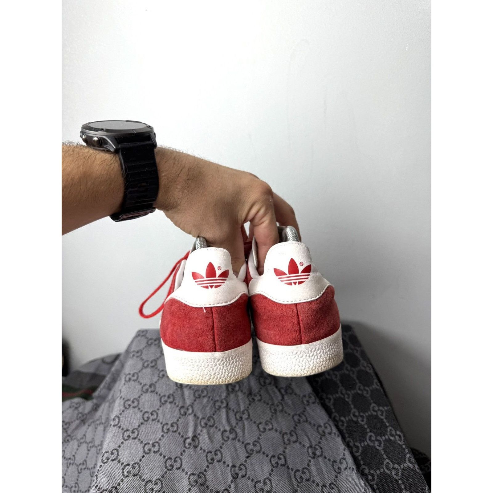 Adidas Vintage Style Adidas Gazelle Low Top Suede Trainers Sneakers Size US 7.5 / EU 40-41 - 8 Thumbnail