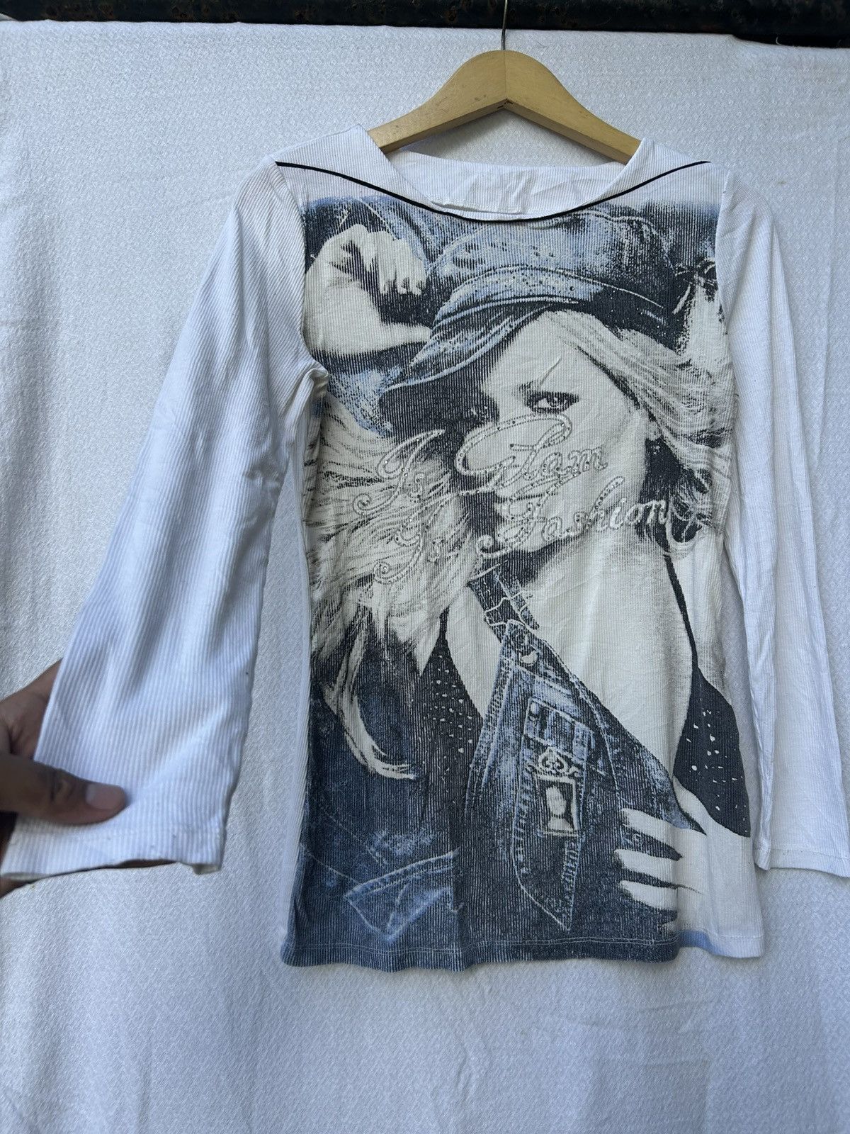 Hysteric Glamour × If Six Was Nine × Japanese Brand Japanese Style Hysteric Girl Longsleeve Size US S / EU 44-46 / 1 - 6 Thumbnail
