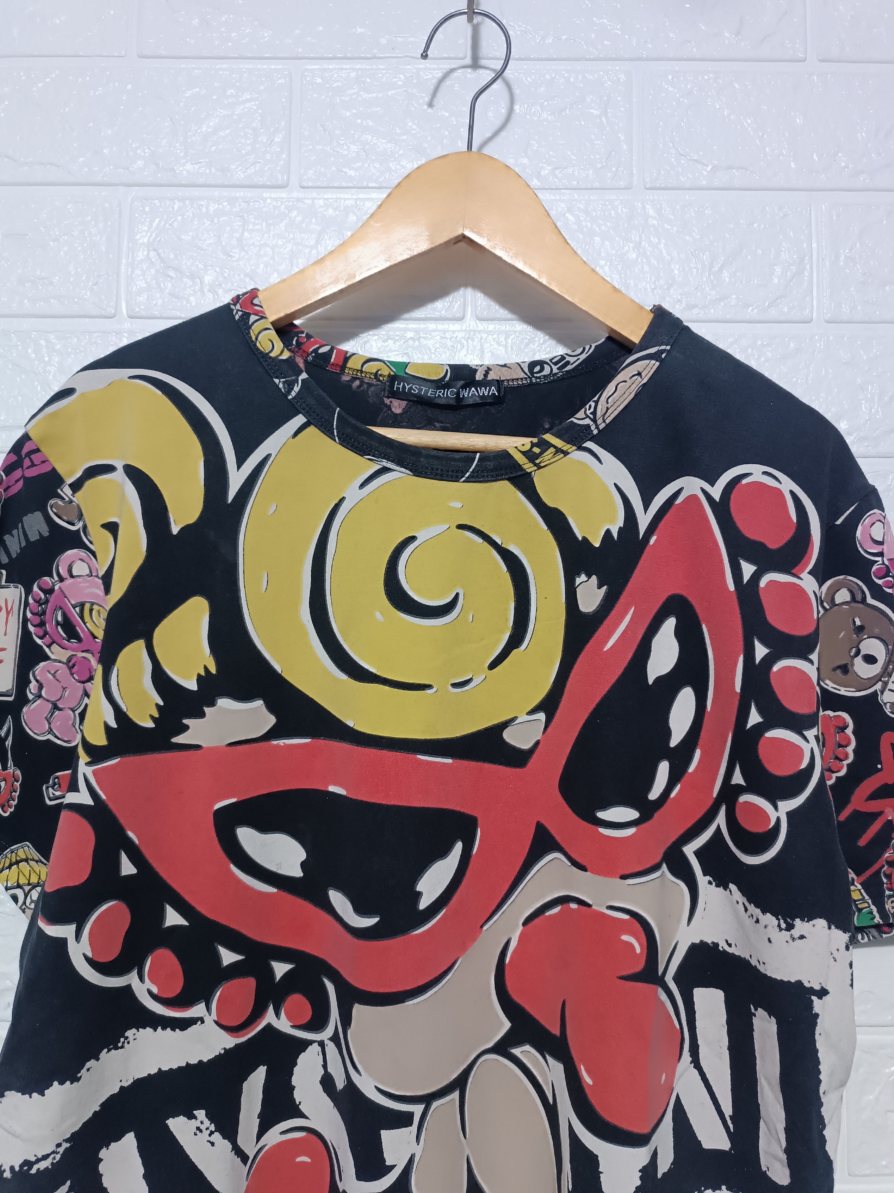 Japanese Brand Vintage Hysteric Mini Over Print Tee Size US M / EU 48-50 / 2 - 3 Thumbnail