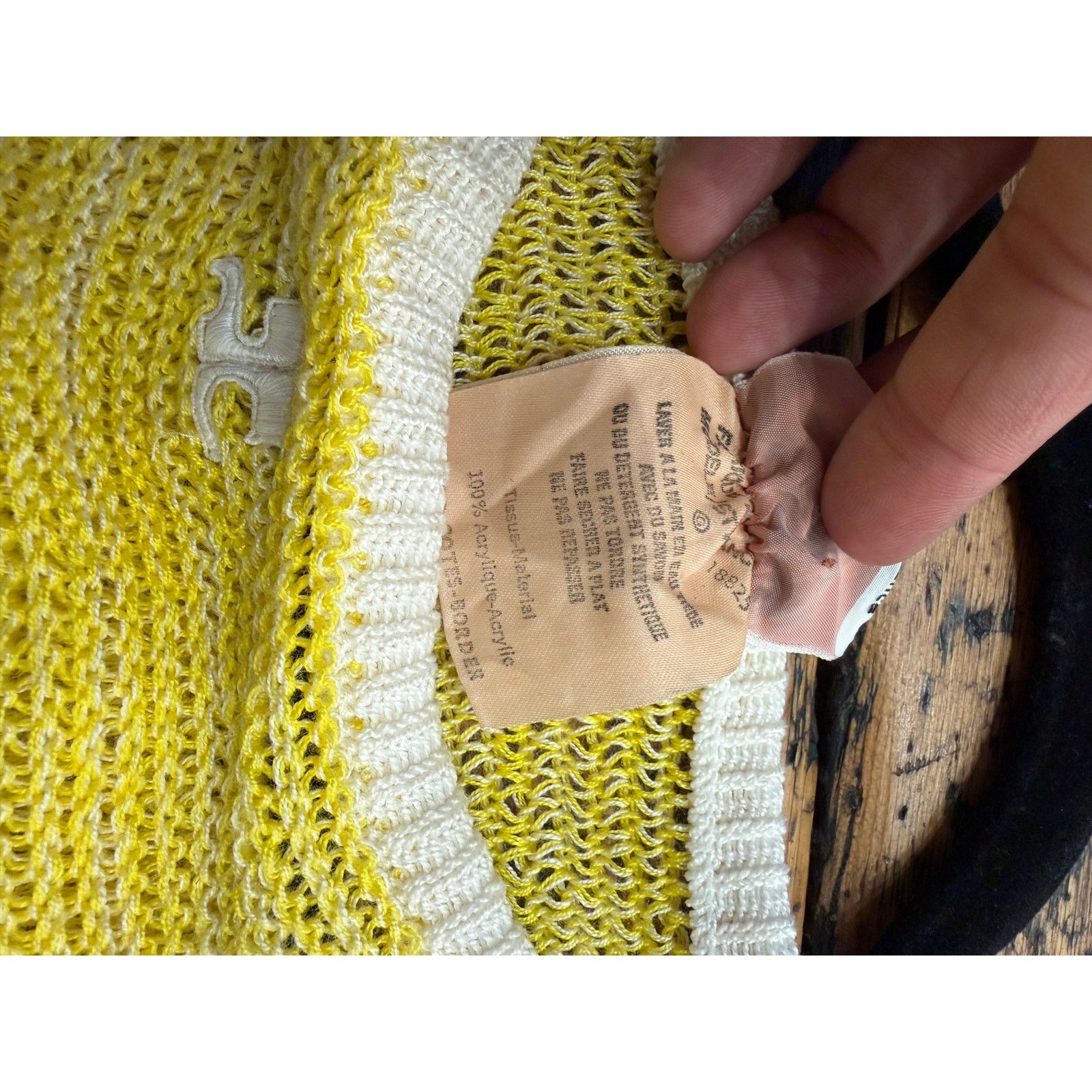 Courreges Vintage Courreges Paris Knit Sweater Size XS / US 0-2 / IT 36-38 - 9 Thumbnail