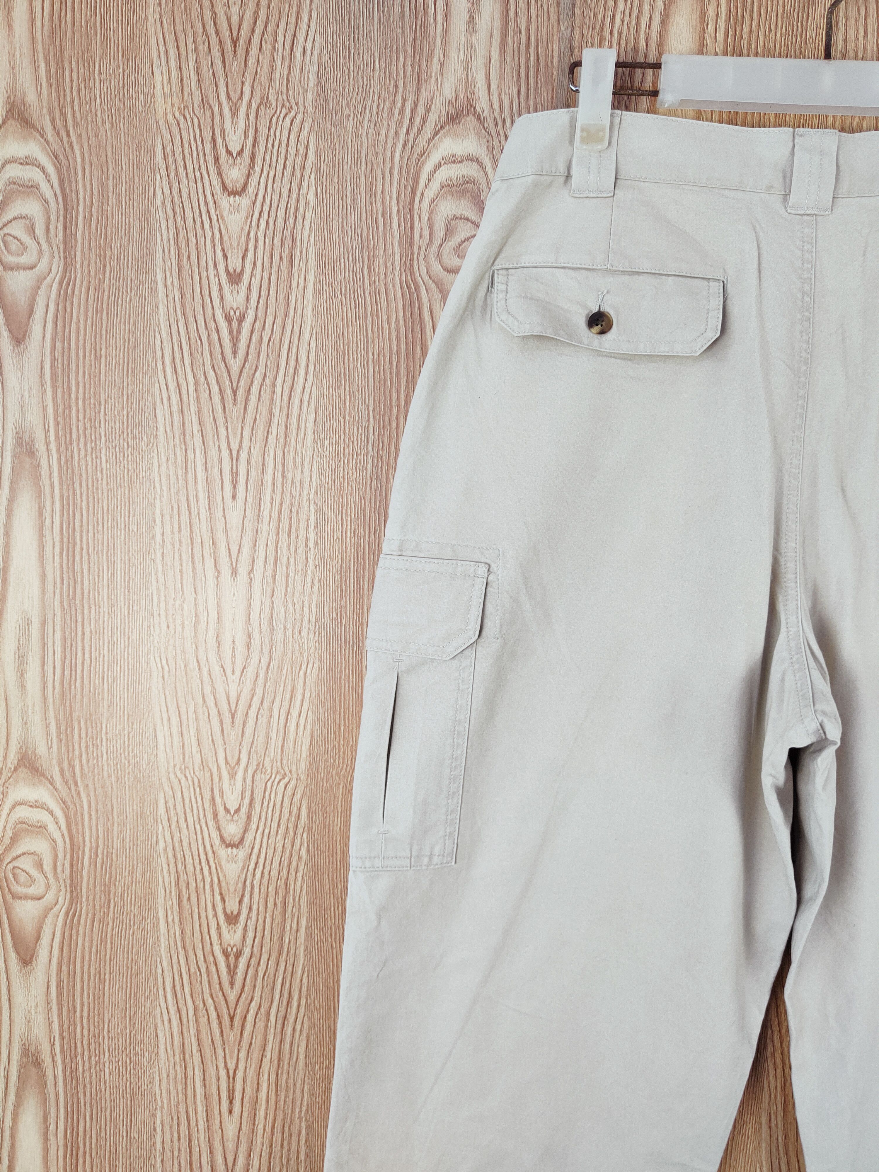 L.L. Bean L.L.Bean Beige Multipocket Tactical Cargo Pants #W267 Size US 33 - 8 Thumbnail