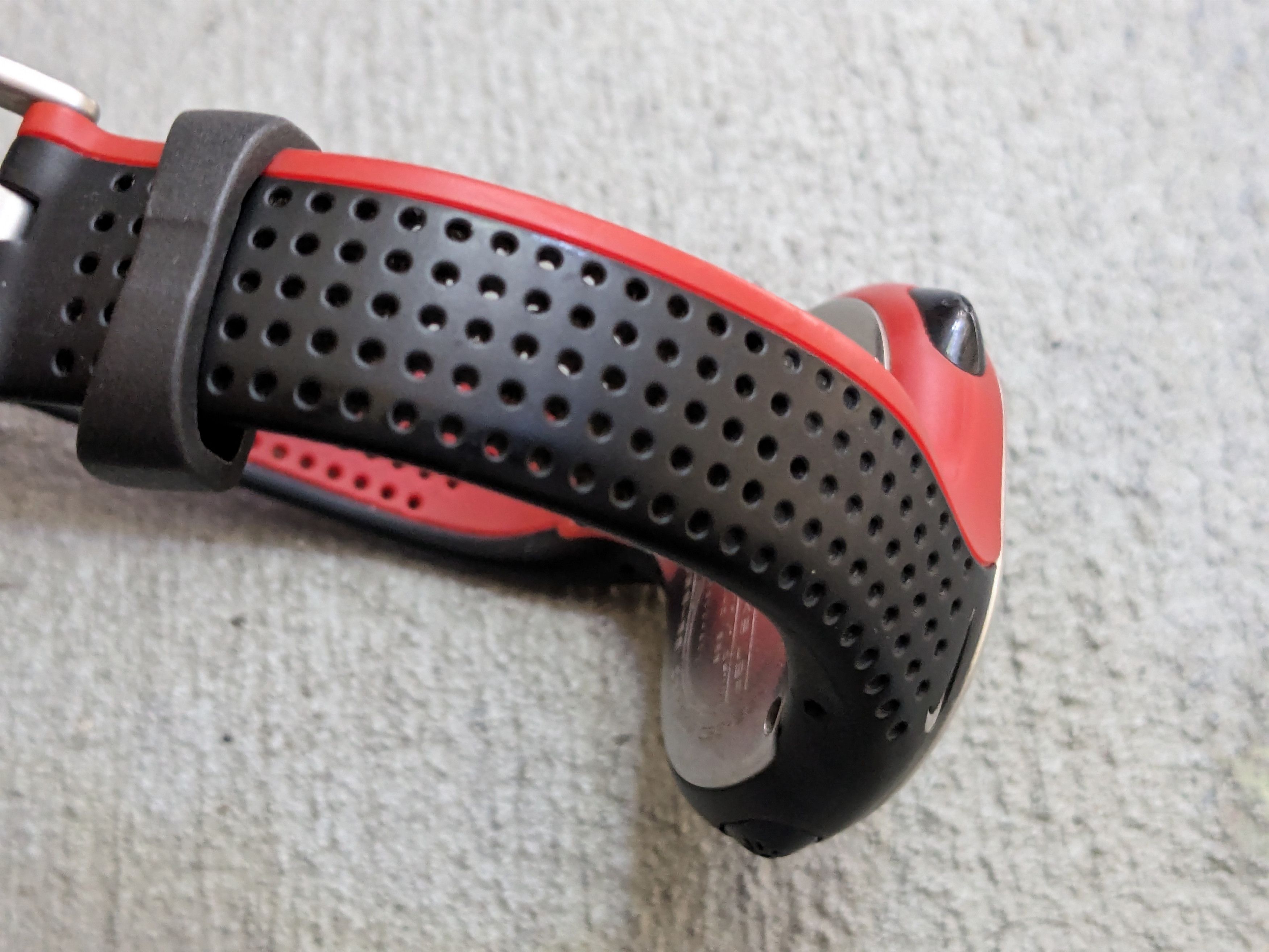 Nike Nike Triax Fury Watch Black Red Digital Rubber Sports Size ONE SIZE - 3 Thumbnail
