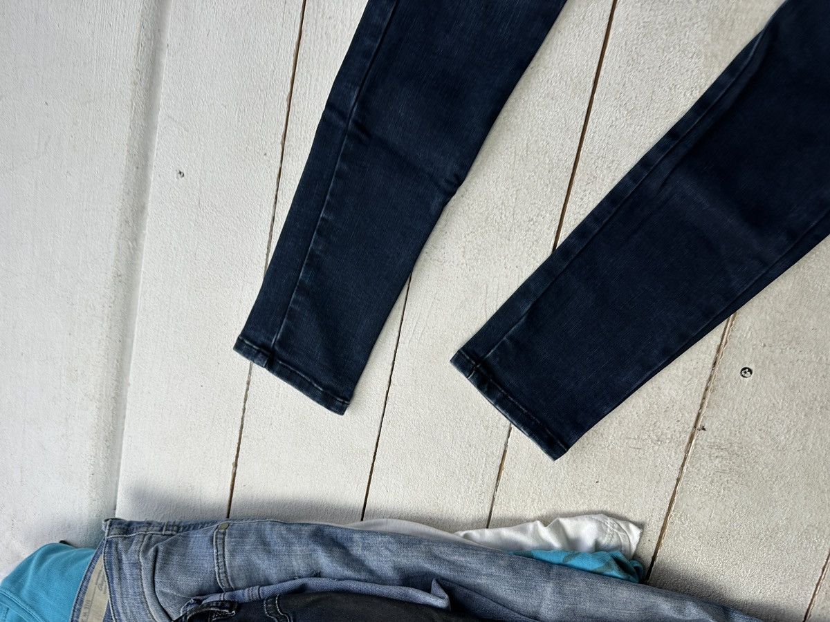 Diesel 🚨 DIESEL AVANT GARDE GOTHIC WOMEN JEANS LOGO IFSIXWASNINE Size 24" / US 00 / IT 34 - 4 Thumbnail