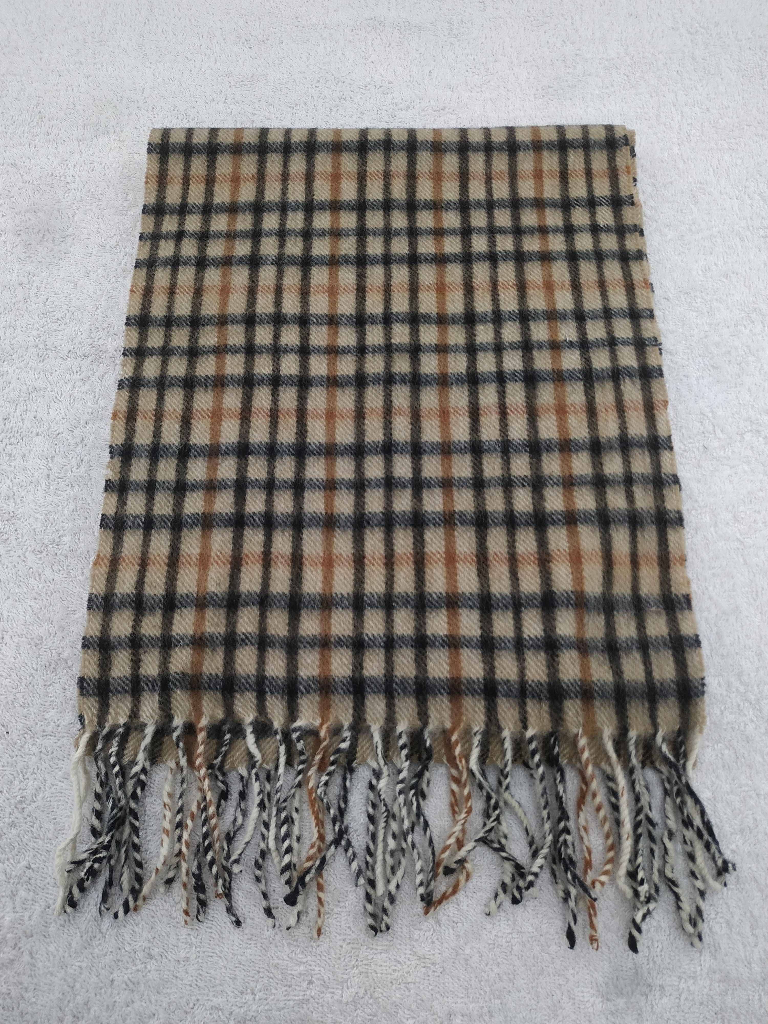 DAKS × Vintage Daks London Scarf / Muffler / Neckwear - WW876 Size ONE SIZE - 2 Thumbnail