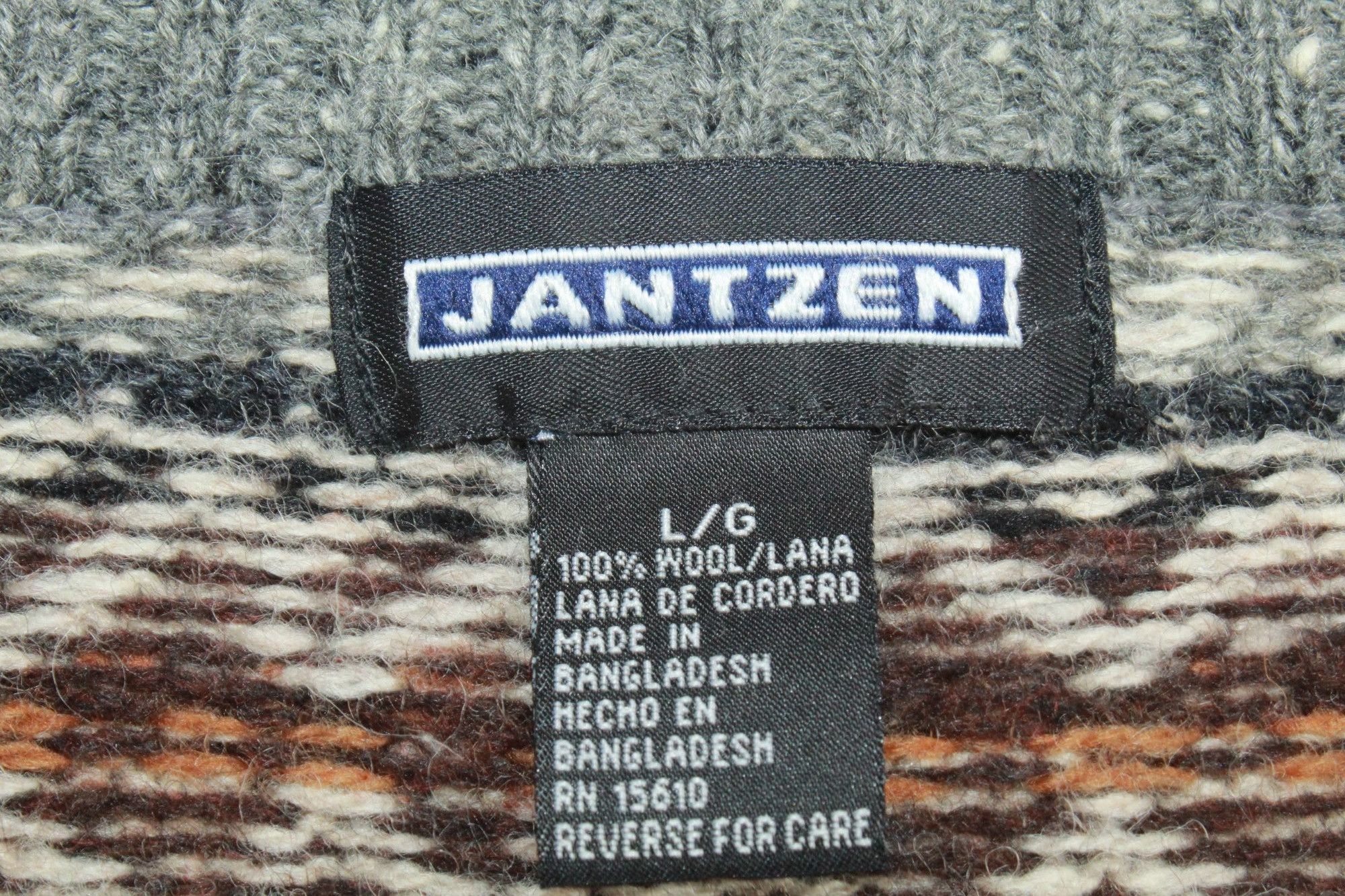 Jantzen Vintage Jantzen Wool Fair Isle Sweater Mens Size L Size US L / EU 52-54 / 3 - 5 Thumbnail