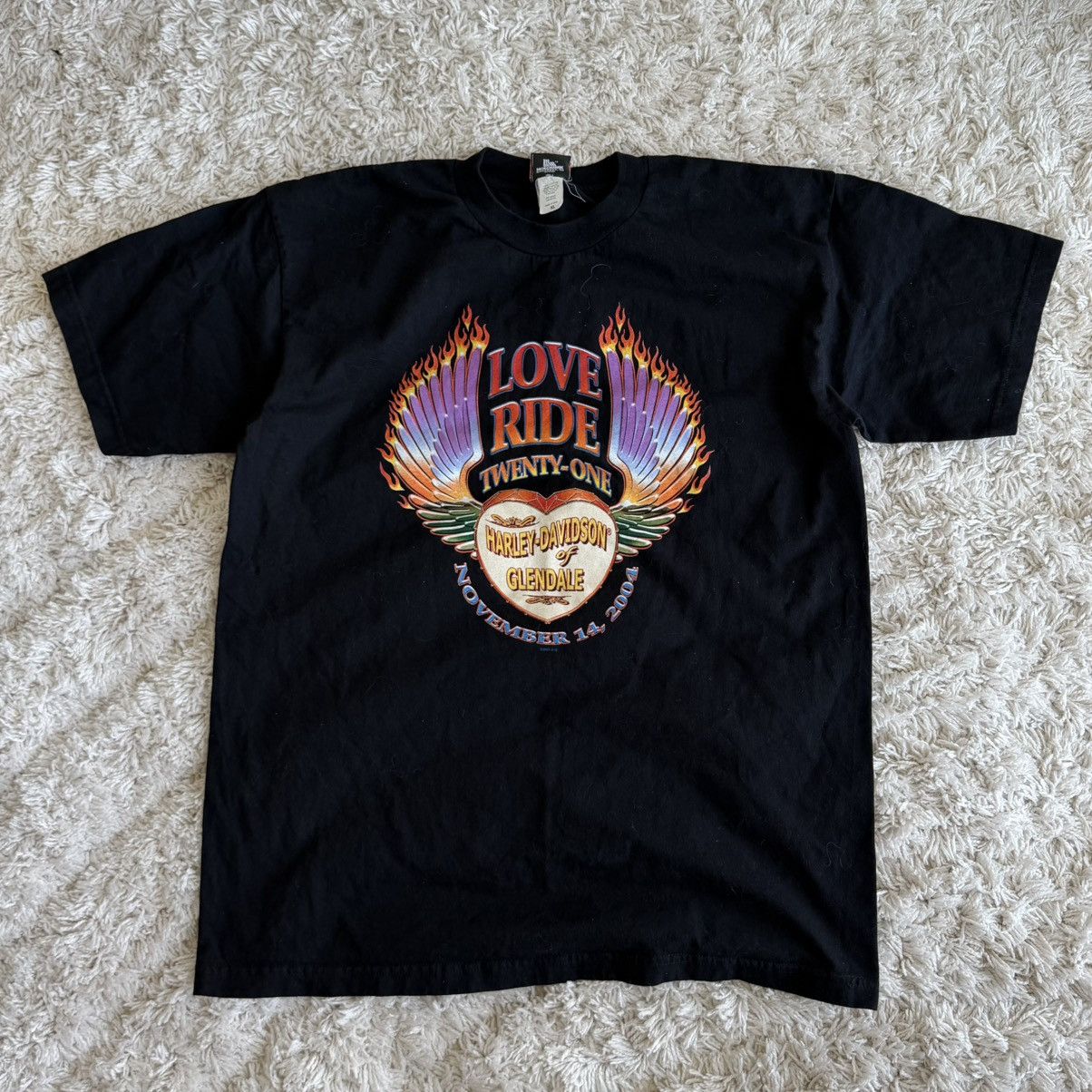 Harley Davidson 2004 Harley Davidson of Glendale Vintage Tee Size XL Size US XL / EU 56 / 4 - 1 Thumbnail