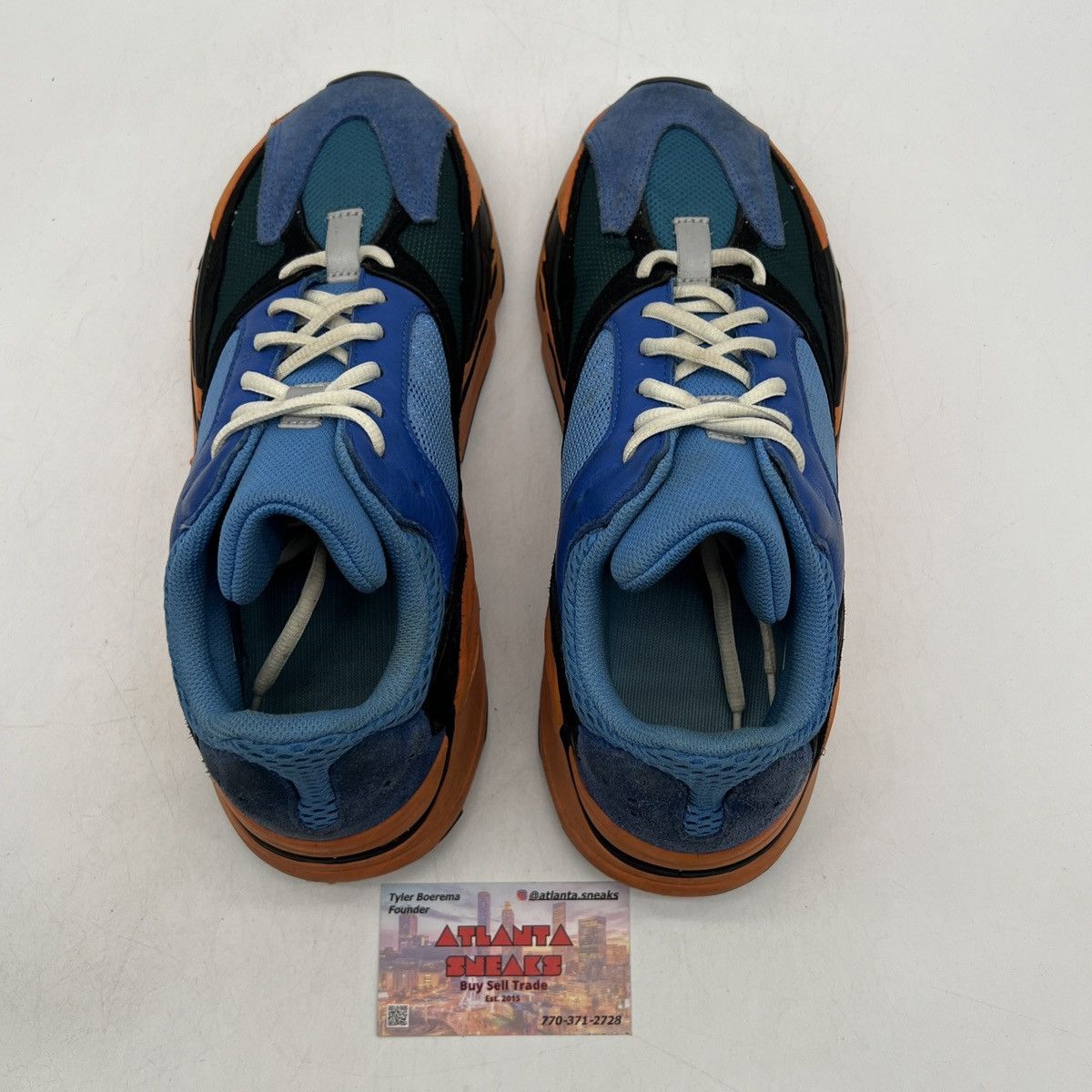 Adidas Yeezy boost 700 bright blue Size US 9.5 / EU 42-43 - 6 Thumbnail