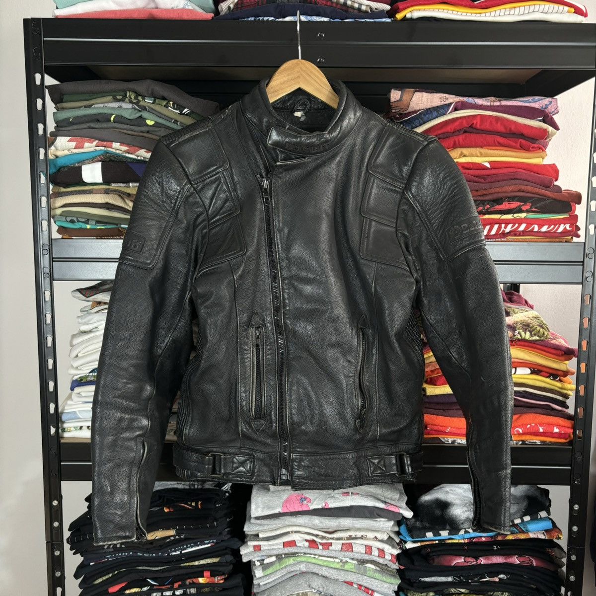 Belstaff × Vintage Belstaff leather biker jacket vintage racing rare size M Size US M / EU 48-50 / 2 - 1 Thumbnail