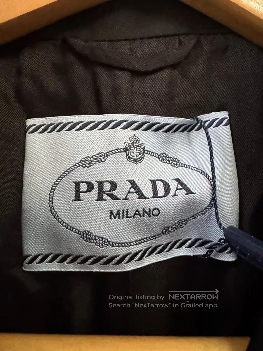 Prada Prada Triangle Logo Belted Nylon Jacket| Size S / US 4 / IT 40 - 4 Thumbnail