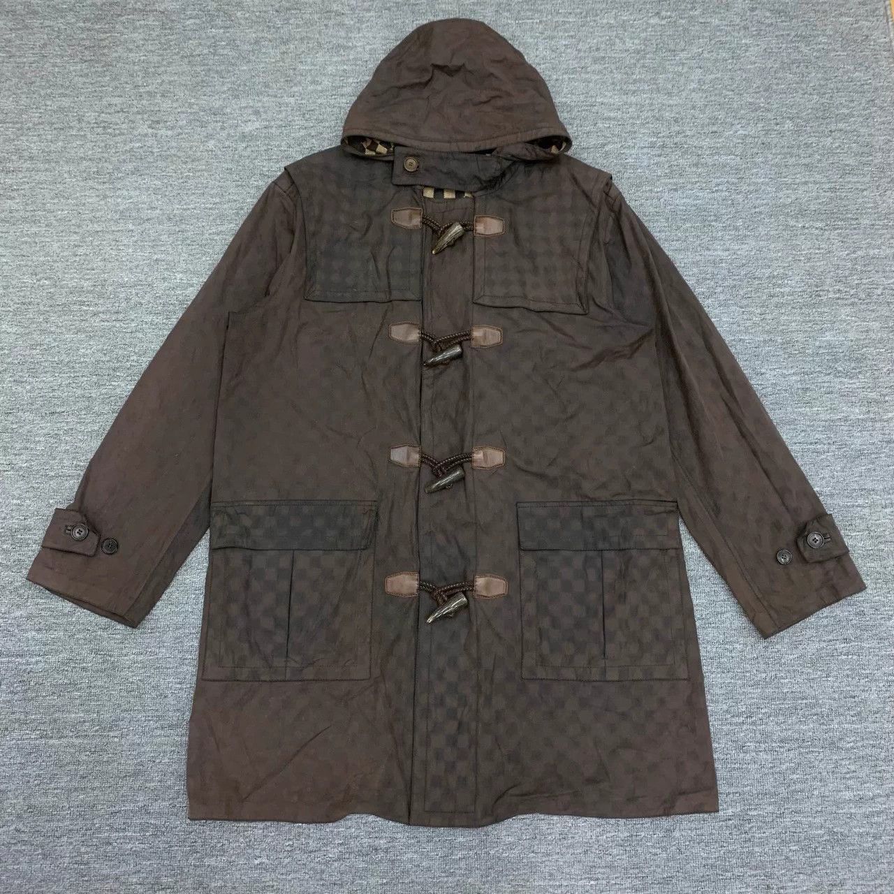Louis Vuitton LV Brown Check Coat Size 56 9/10 Size US XL / EU 56 / 4 - 1 Thumbnail
