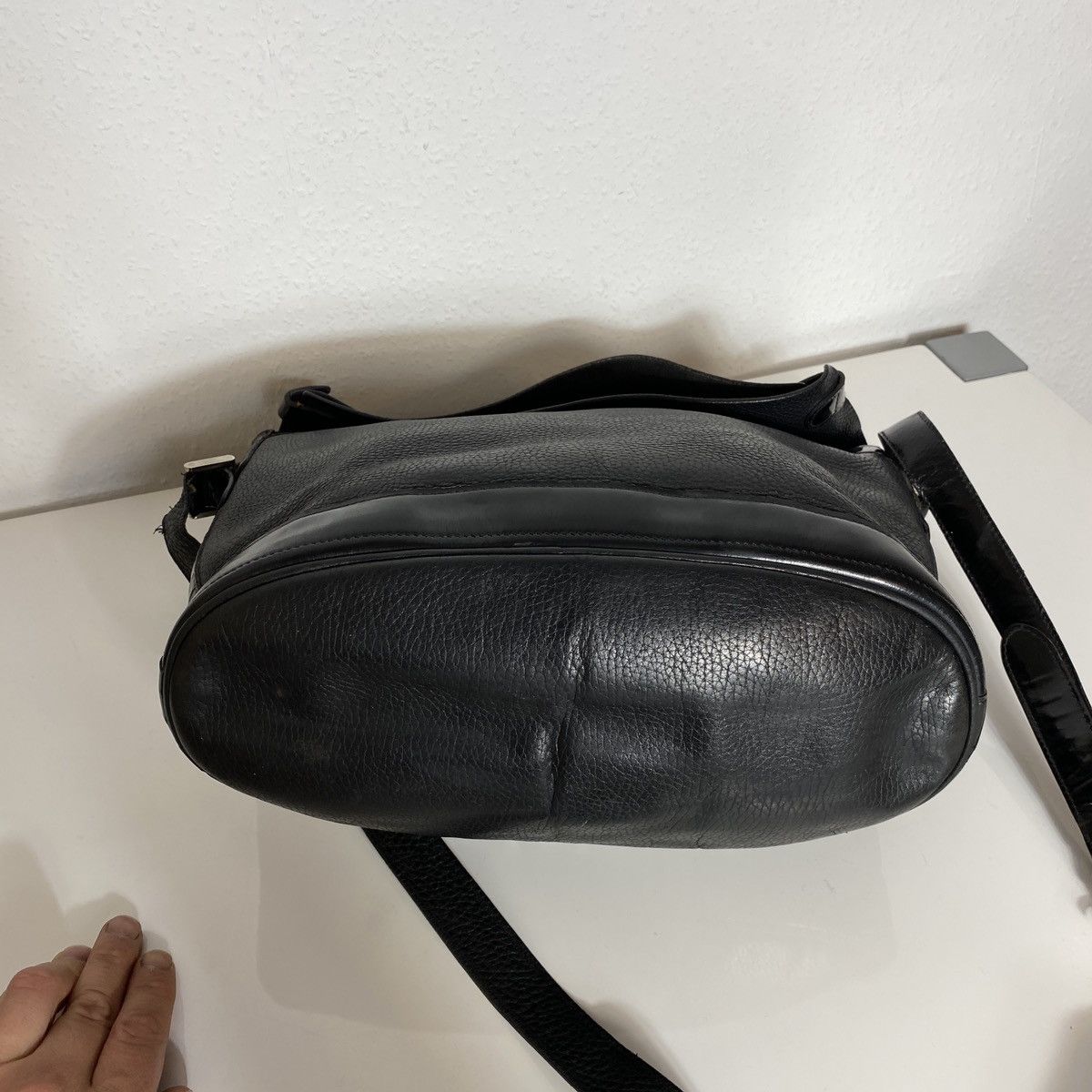 Gucci Vintage bag Gucci Leather Black Size ONE SIZE - 10 Thumbnail