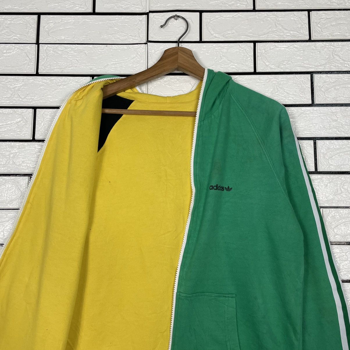 Adidas Adidas Color Block Reversible Zipper Hoodie Jacket Size US S / EU 44-46 / 1 - 11 Thumbnail