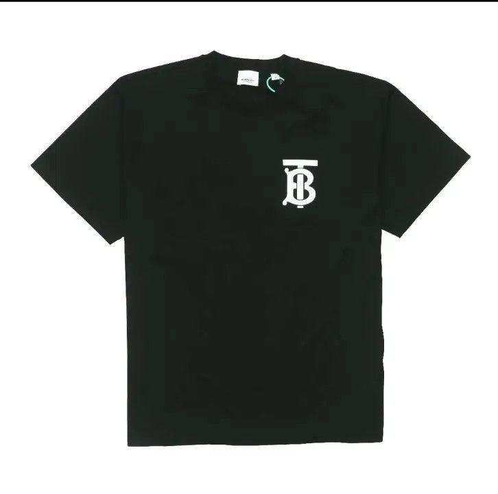 Burberry Burberry Burberry Logo Cotton Loose T-Shirt for Men-2507 Size US S / EU 44-46 / 1 - 1 Thumbnail