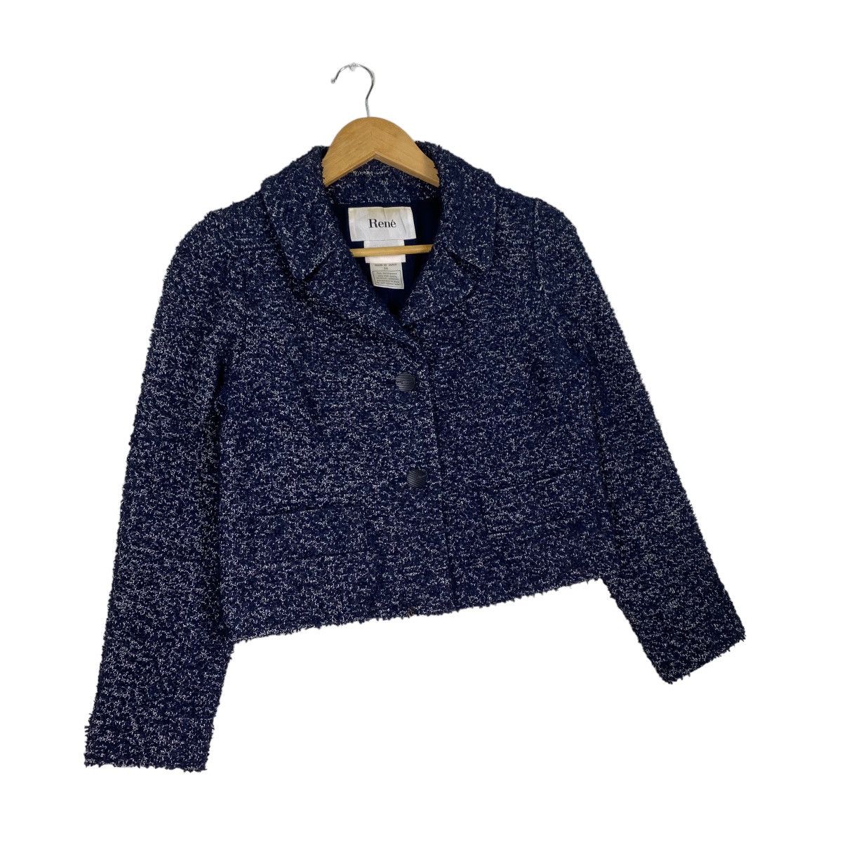 Japanese Brand DESIGNER💥RENE CROPPED JACKET Size US S / EU 44-46 / 1 - 3 Thumbnail