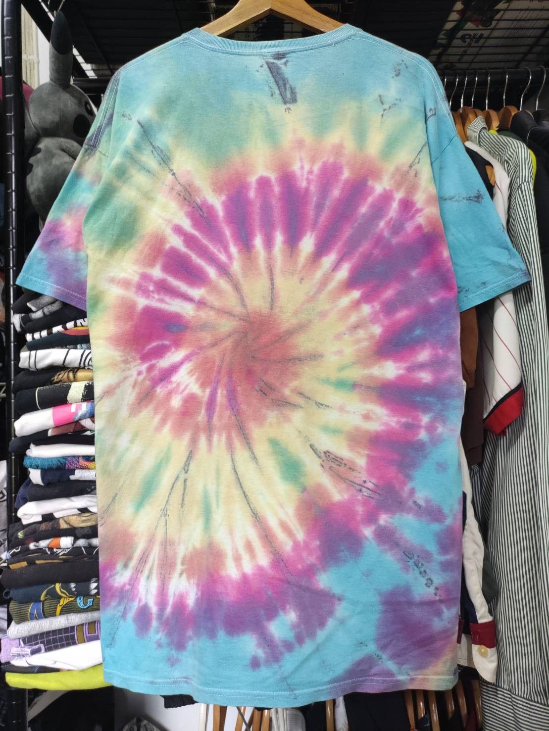 Young Thug Young Thug Thugger " Lean World " Tie Dye T-Shirt Size US XL / EU 56 / 4 - 11 Thumbnail