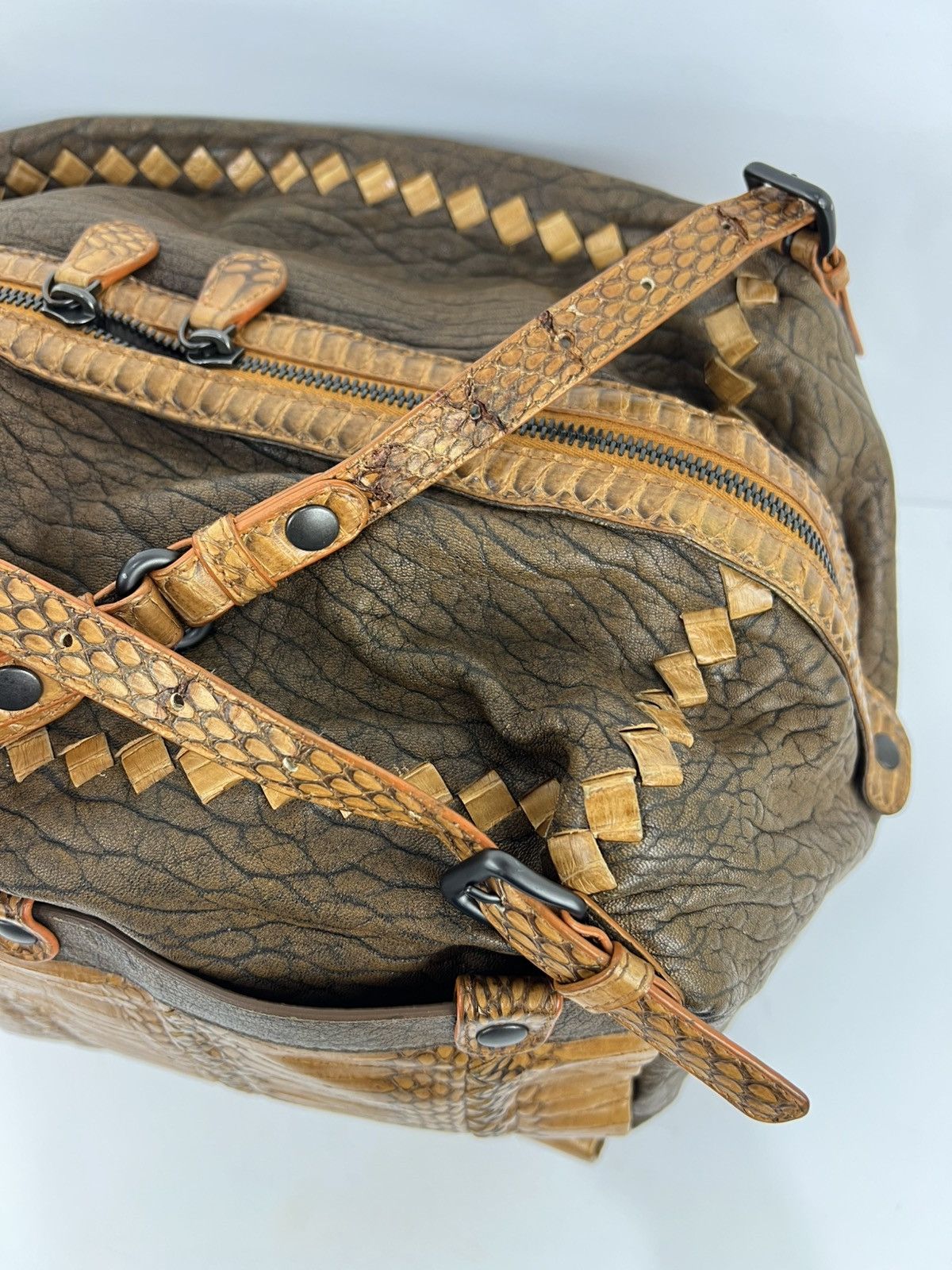 Bottega Veneta Bottega Veneta Fall 2011 Runway Python & Intrecciato Size ONE SIZE - 9 Thumbnail