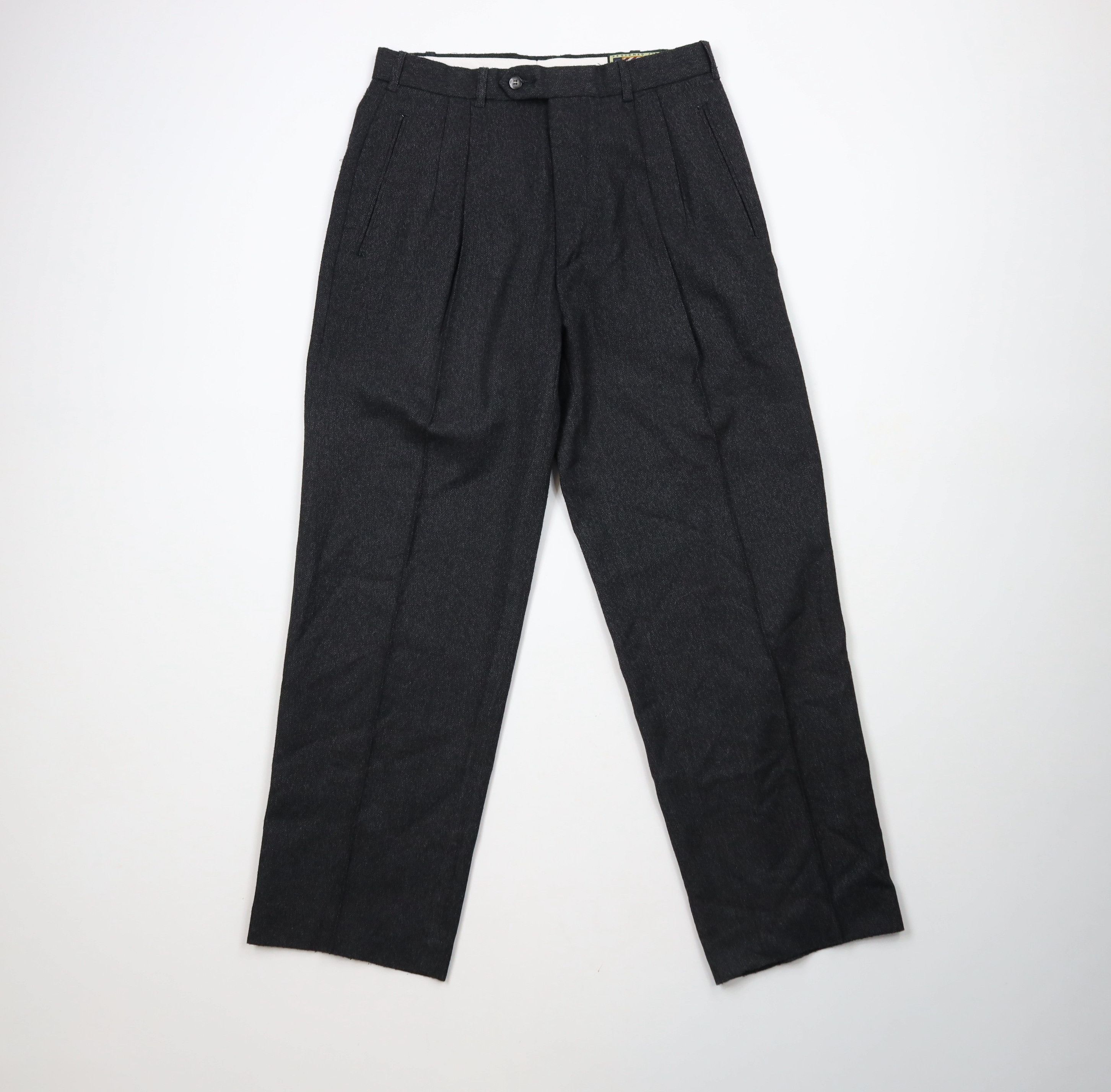 Vintage Vintage 90s Streetwear Relaxed Herringbone Chino Pants Gray Size US 30 / EU 46 - 1 Thumbnail