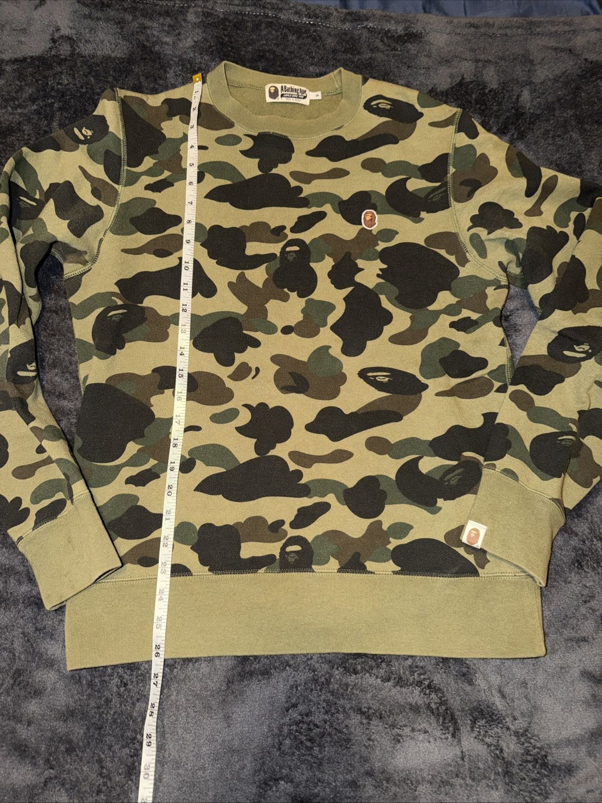 Bape Bape 1st Camo Small Ape Green Size Medium Size US M / EU 48-50 / 2 - 6 Thumbnail