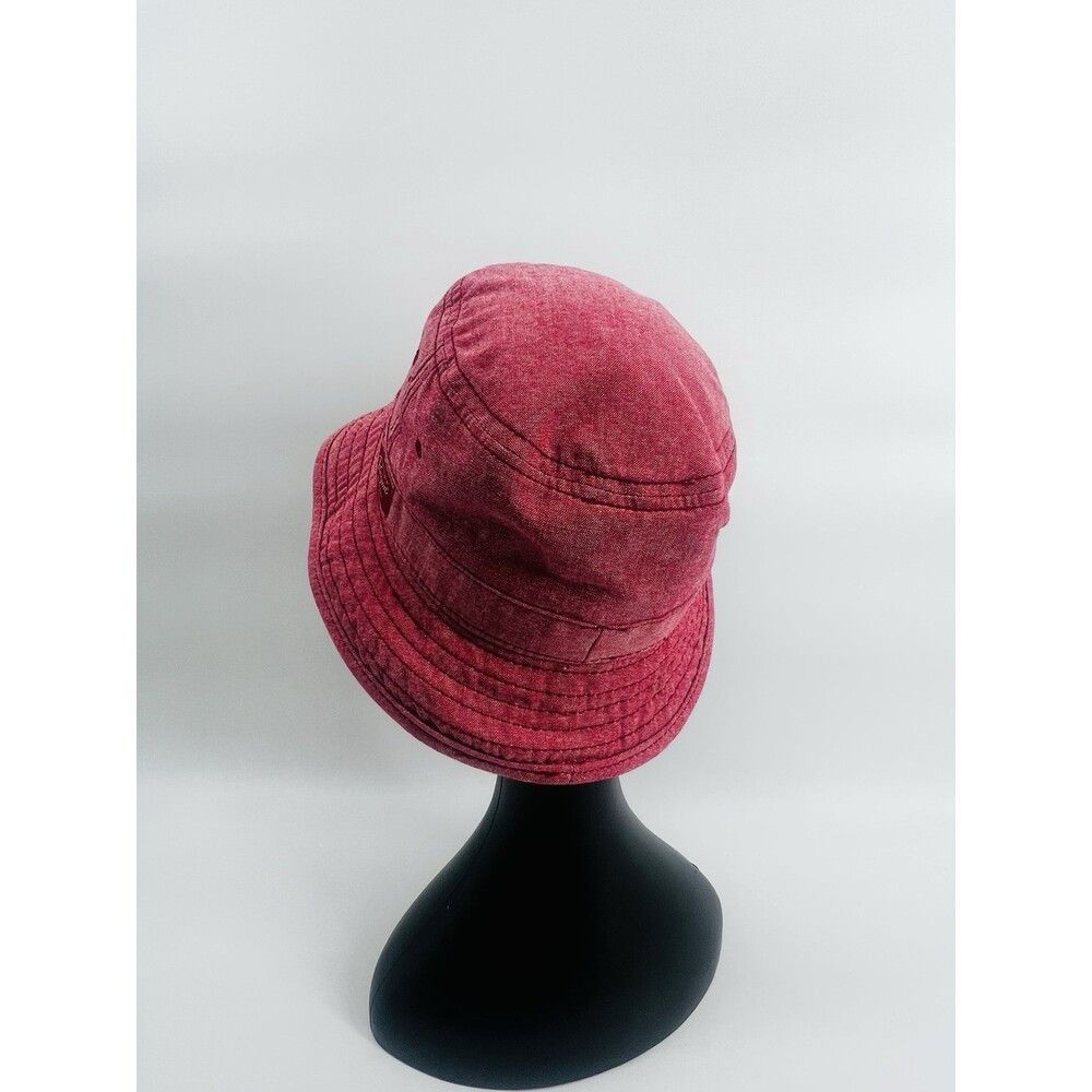 Original Penguin ORIGINAL PENGUIN Red Penguin Bucket Summer Sun Hat One Size Size ONE SIZE - 4 Thumbnail