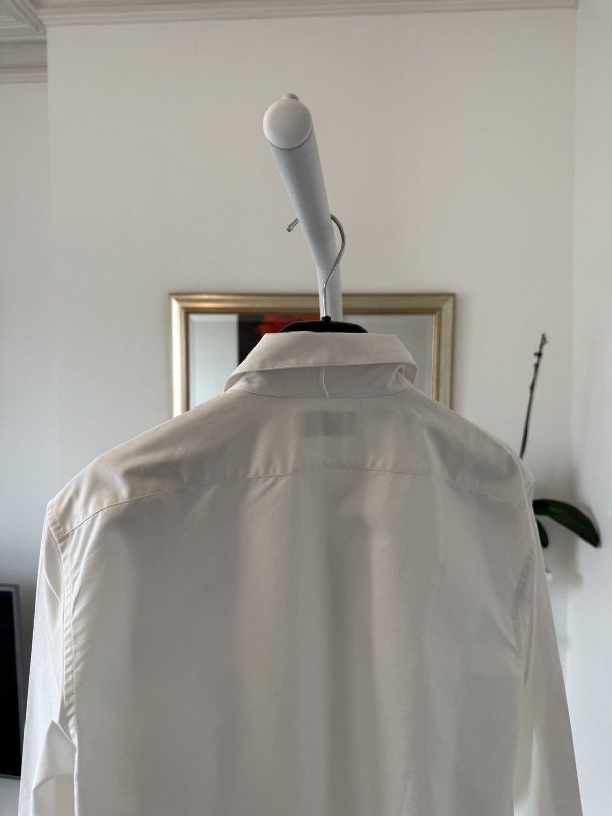 Saint Laurent Paris FW23' Saint Laurent Lavalliere-neck blouse in cotton poplin Size US M / EU 48-50 / 2 - 12 Thumbnail