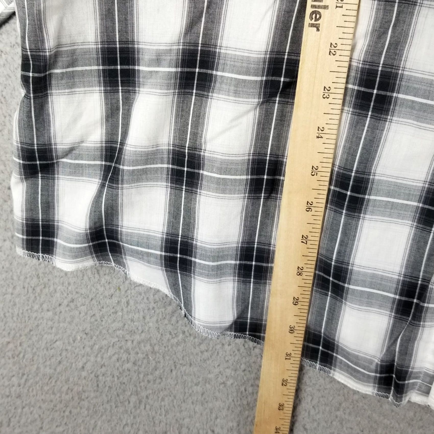 Wrangler VINTAGE Wrangler Shirt Western Striped Pearl Snap X Long Tails Men XXL Plaid Cowboy Size US XXL / EU 58 / 5 - 4 Thumbnail
