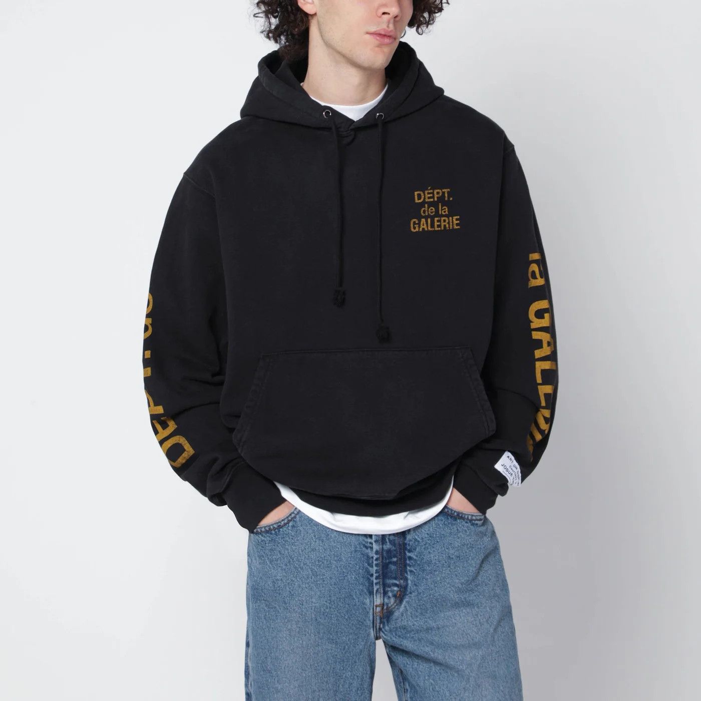 Gallery Dept. o1d2blof0426 Hoodie in Black Size US XXL / EU 58 / 5 - 1 Thumbnail