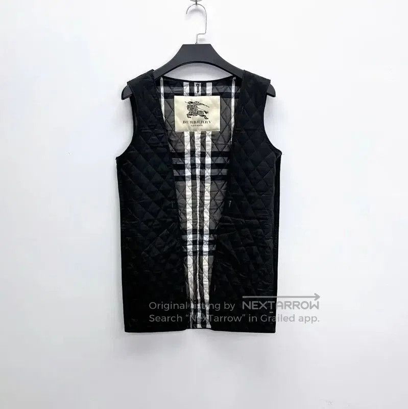Burberry Burberry Black Quilted Check Jacket. Size S / US 4 / IT 40 - 1 Thumbnail