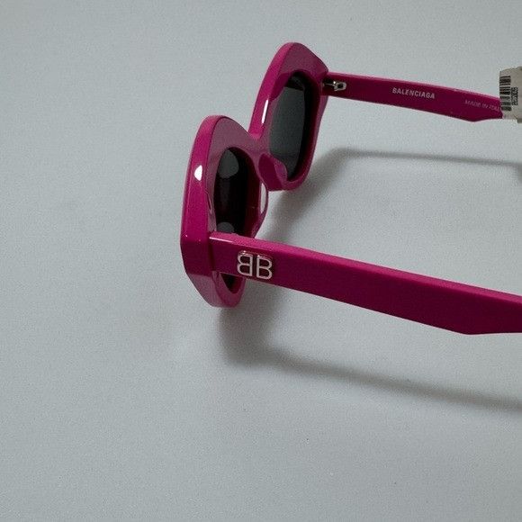 Balenciaga BALENCIAGA BB0125S 003 Power Cat Geometric Women's Fashion S Size ONE SIZE - 6 Thumbnail