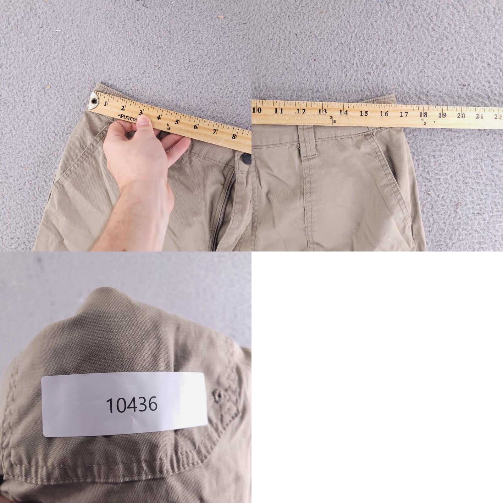 Wrangler Wrangler Shorts Mens 36 Brown 9" Inseam Cotton Nylon Blend Casual Size US 36 / EU 52 - 8 Thumbnail