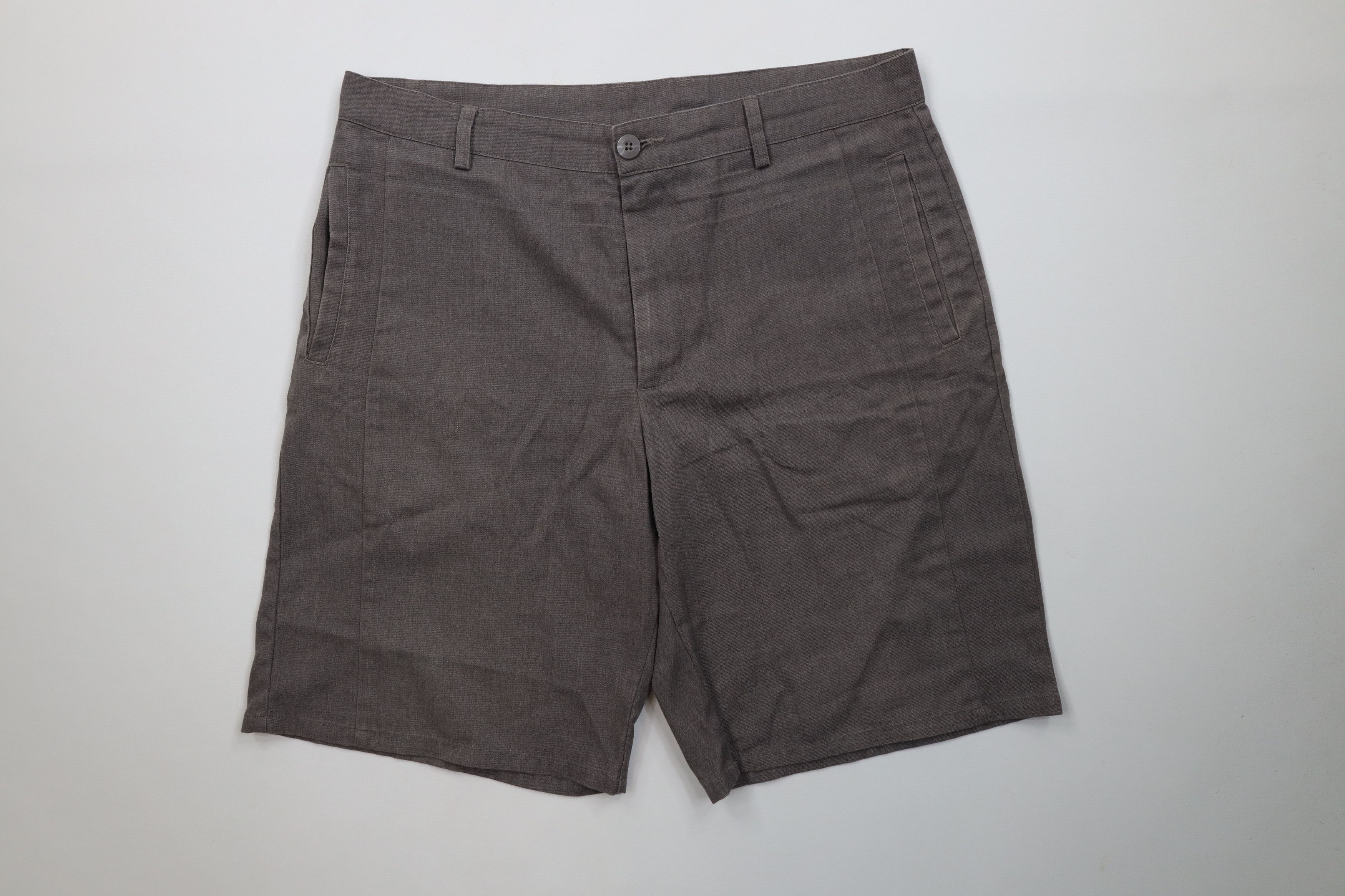 Patagonia Patagonia Spell Faded Hiking Trekking Golf Chino Shorts Gray Size US 35 - 1 Thumbnail