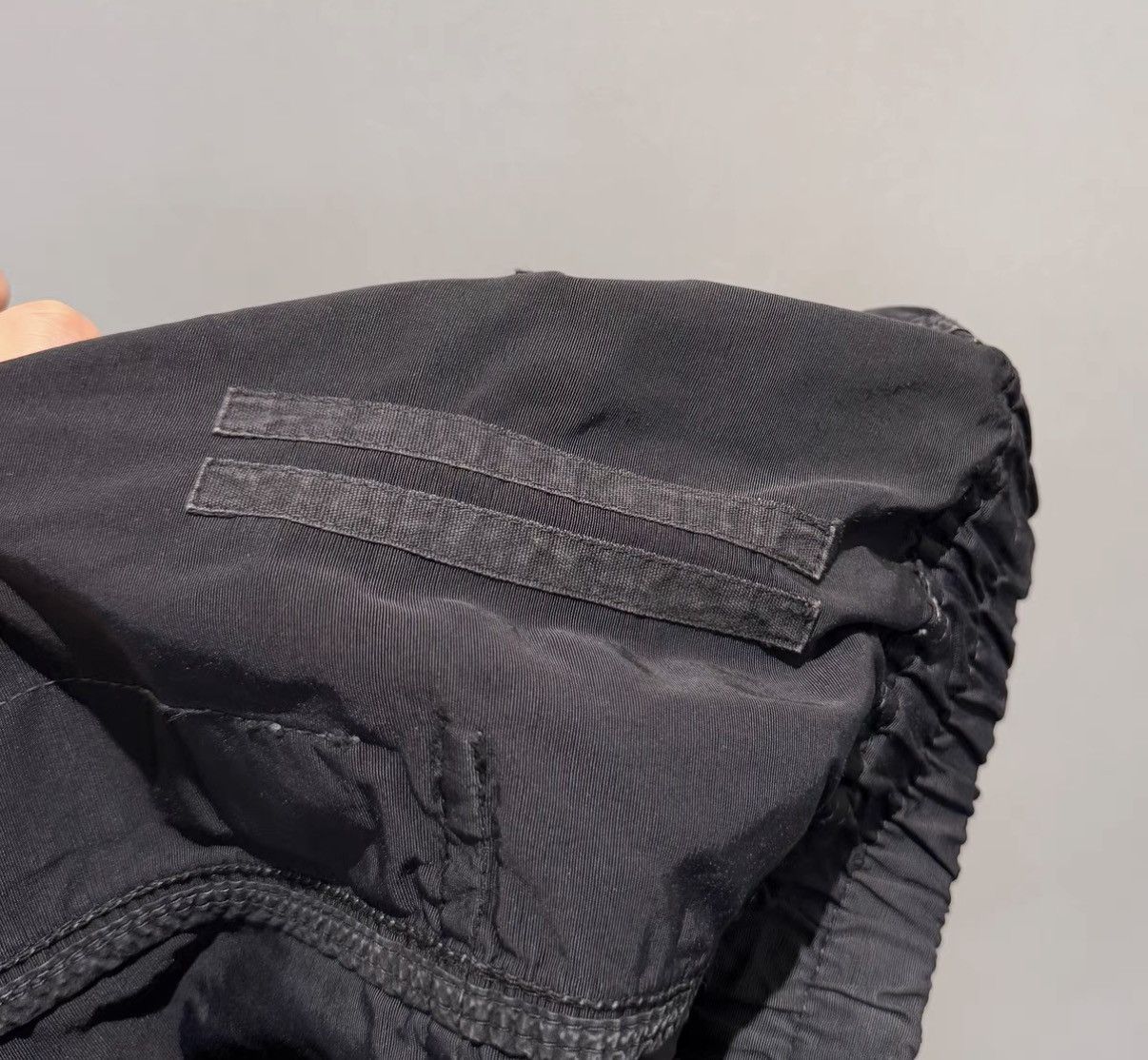 Rick Owens Rick Owens DRKSHDW 13FW Diagonal-Fly Drawstring Shorts Size US 30 / EU 46 - 4 Thumbnail