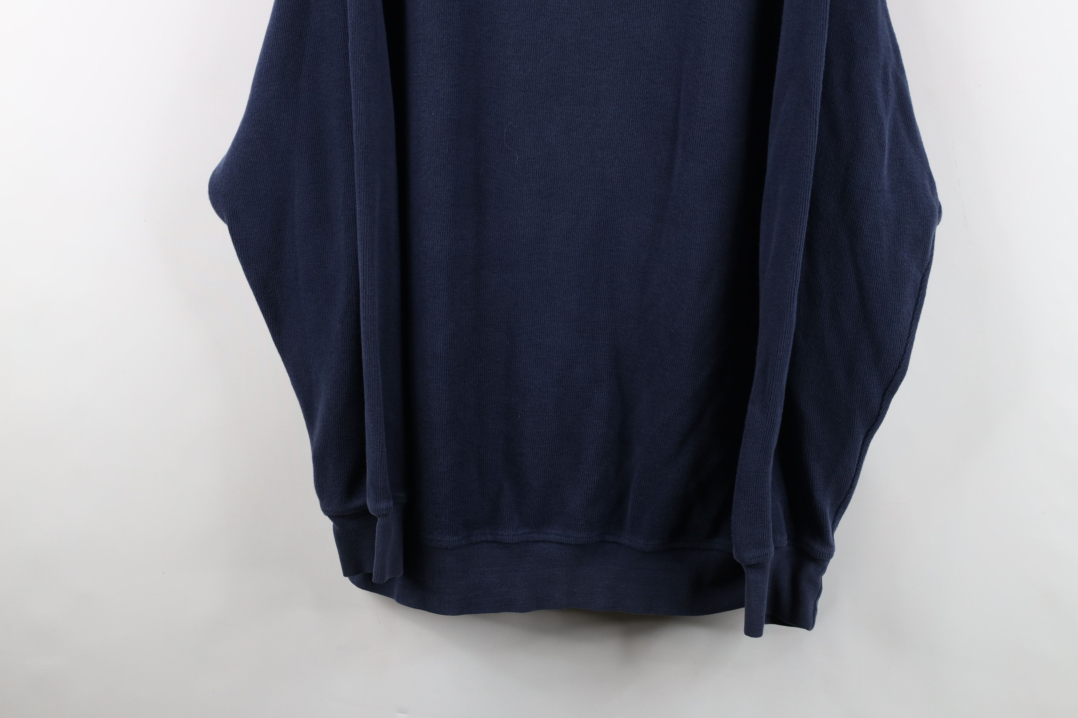 Vintage Vintage 90s Streetwear Cotton Ribbed Knit Crewneck Sweater Size US XL / EU 56 / 4 - 3 Thumbnail