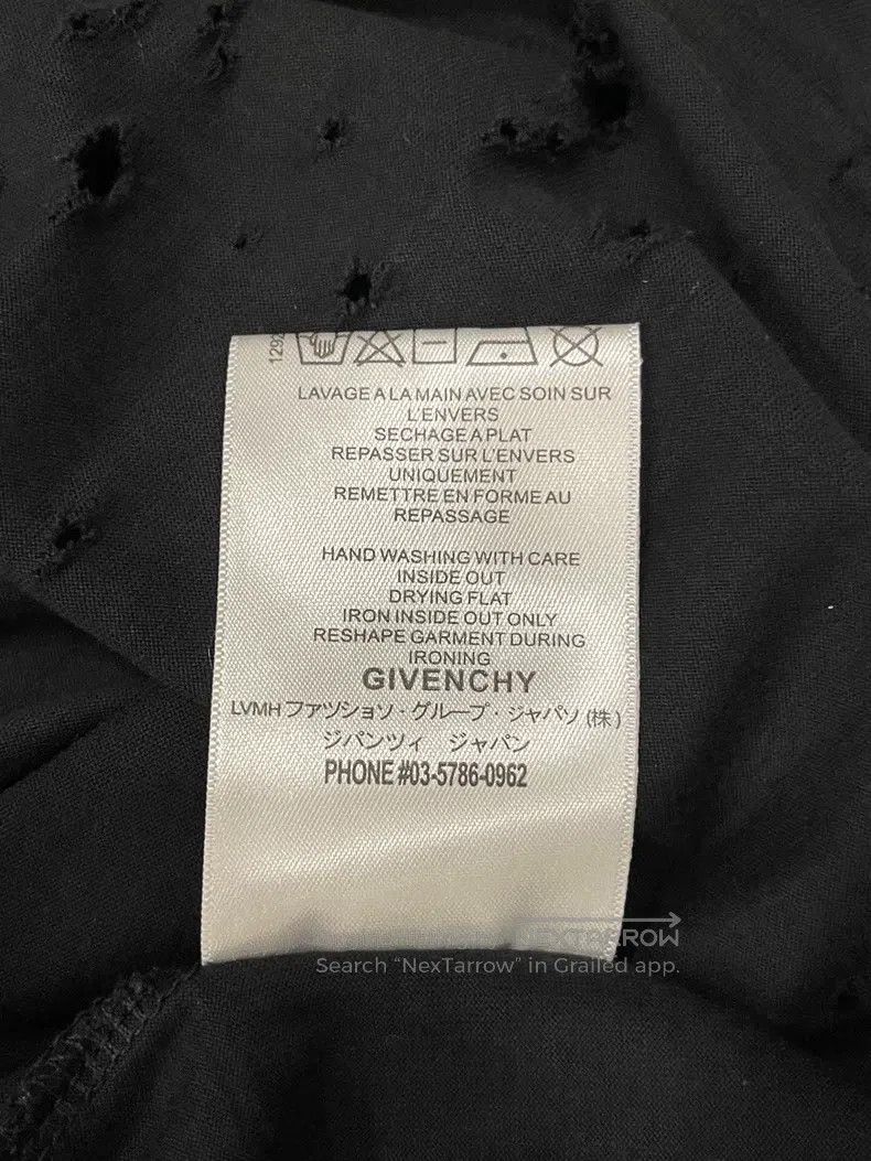 Givenchy Givenchy Golden Destroyed Short Sleeve Size US S / EU 44-46 / 1 - 7 Thumbnail